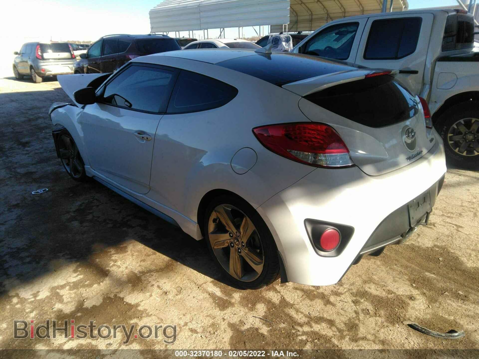2014 HYUNDAI VELOSTER - VIN: KMHTC6AE5EU201521 - Фото 3