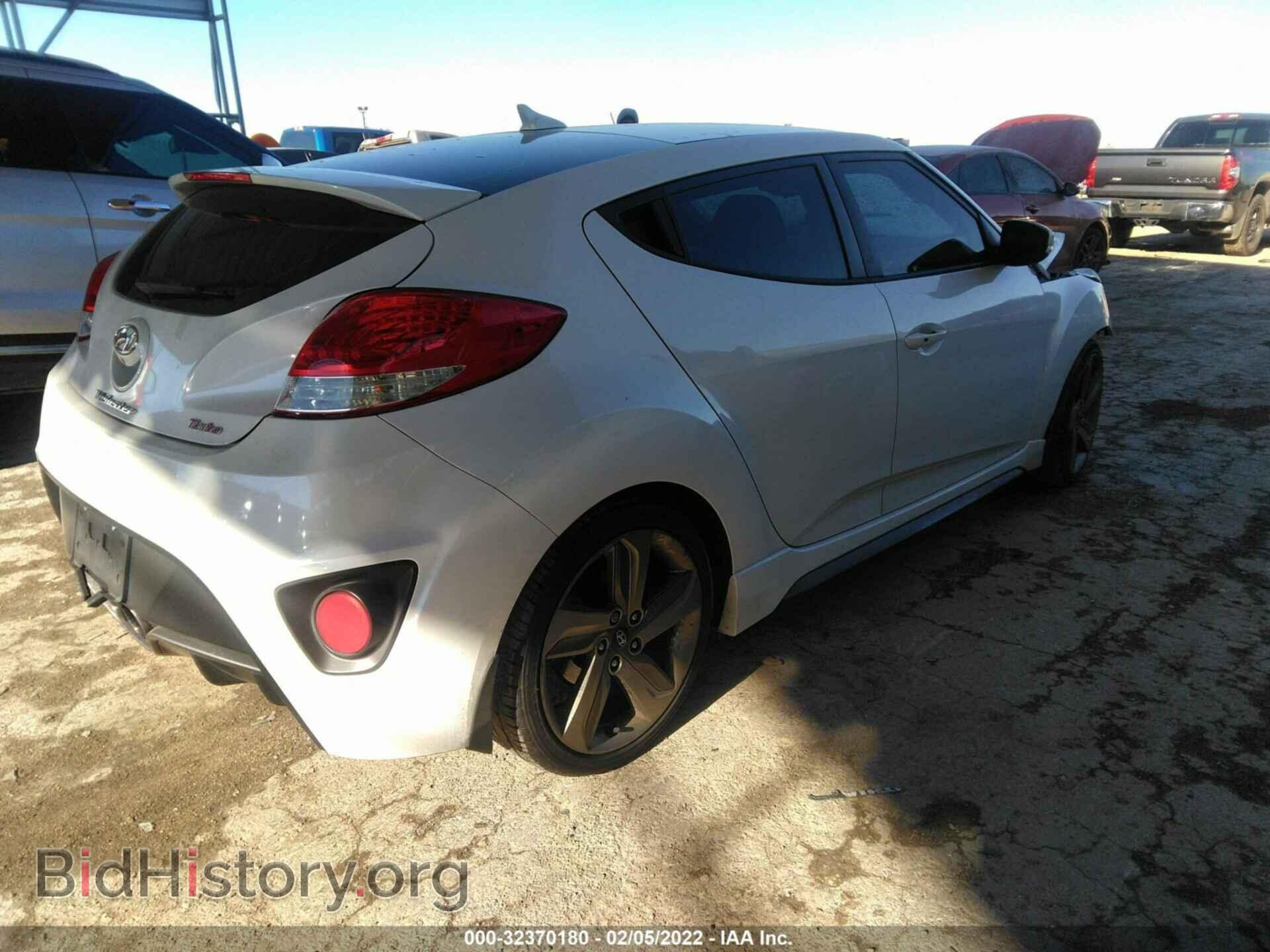 2014 HYUNDAI VELOSTER - VIN: KMHTC6AE5EU201521 - Фото 4