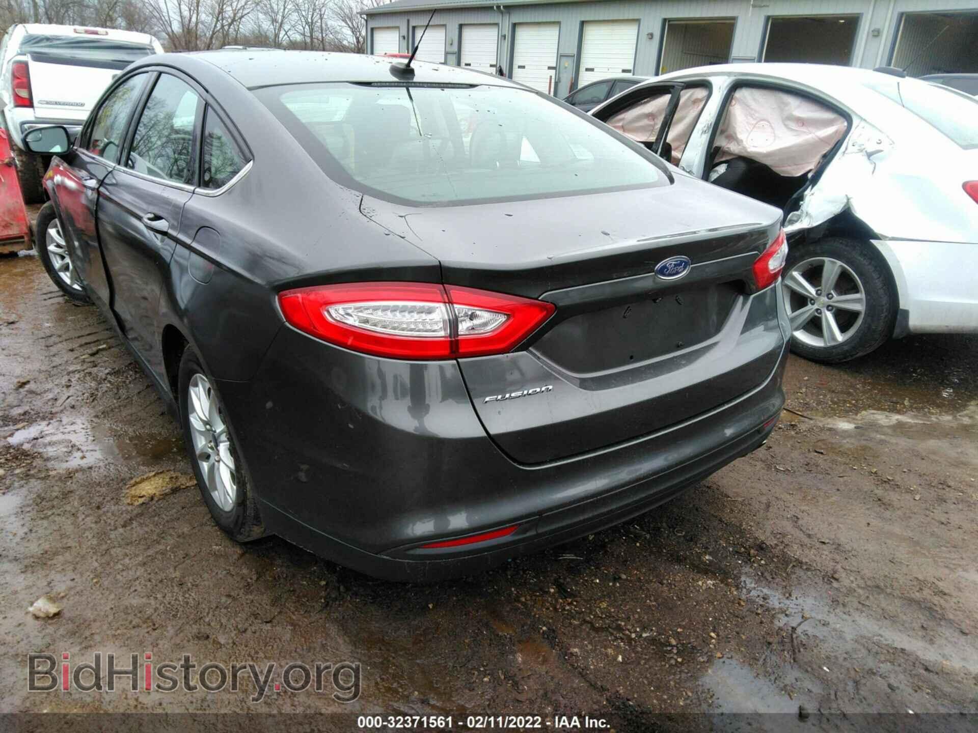 2015 FORD FUSION - VIN: 1FA6P0G78F5111826 - Фото 3