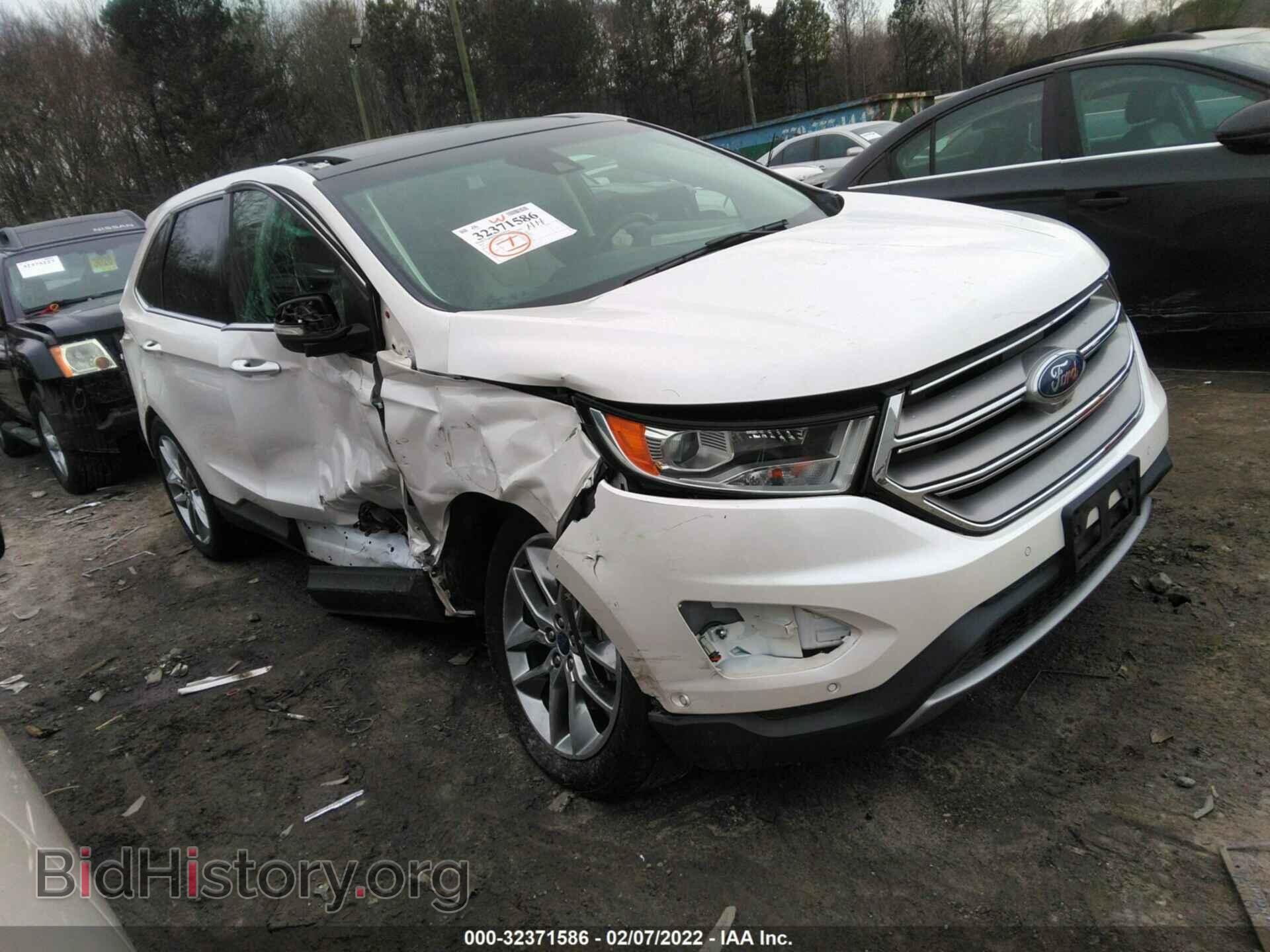 Photo 2FMPK3K88FBB75953 - FORD EDGE 2015