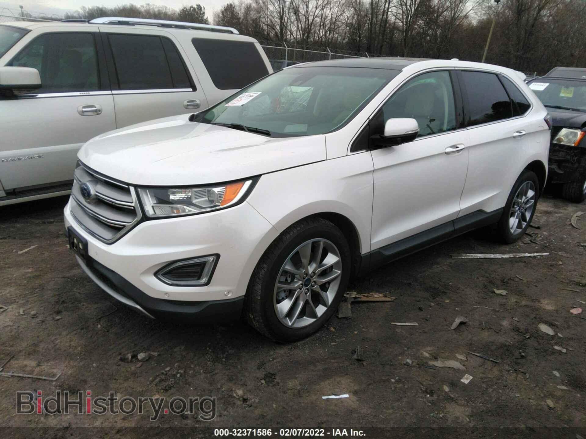 2015 FORD EDGE - VIN: 2FMPK3K88FBB75953 - Фото 2