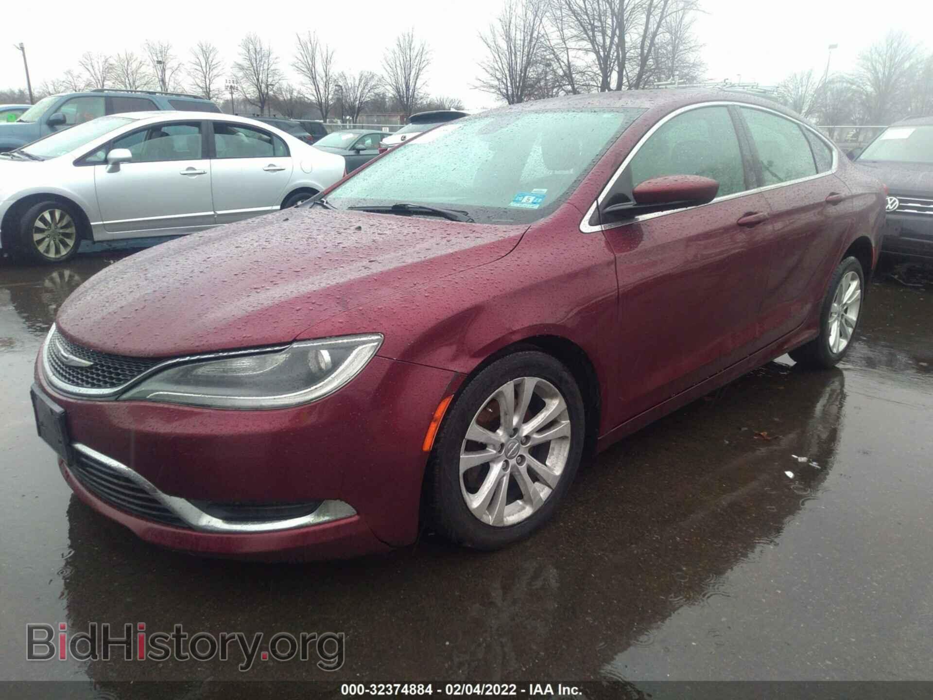 2015 CHRYSLER 200 - VIN: 1C3CCCAB4FN568371 - Фото 2