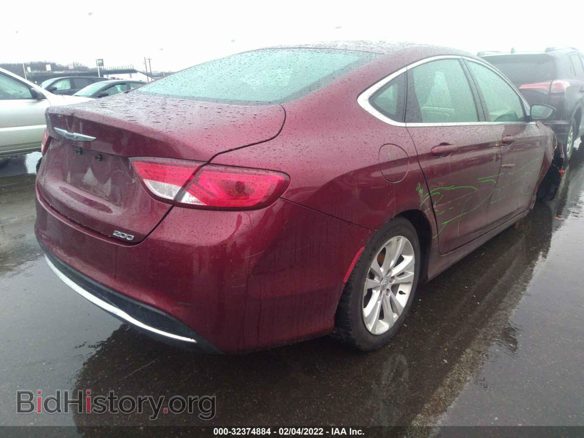 2015 CHRYSLER 200 - VIN: 1C3CCCAB4FN568371 - Фото 4