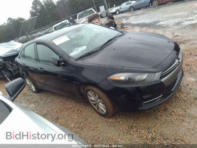 2014 Dodge DART SXT, черный — VIN 1C3CDFBA1ED667612, IAAI