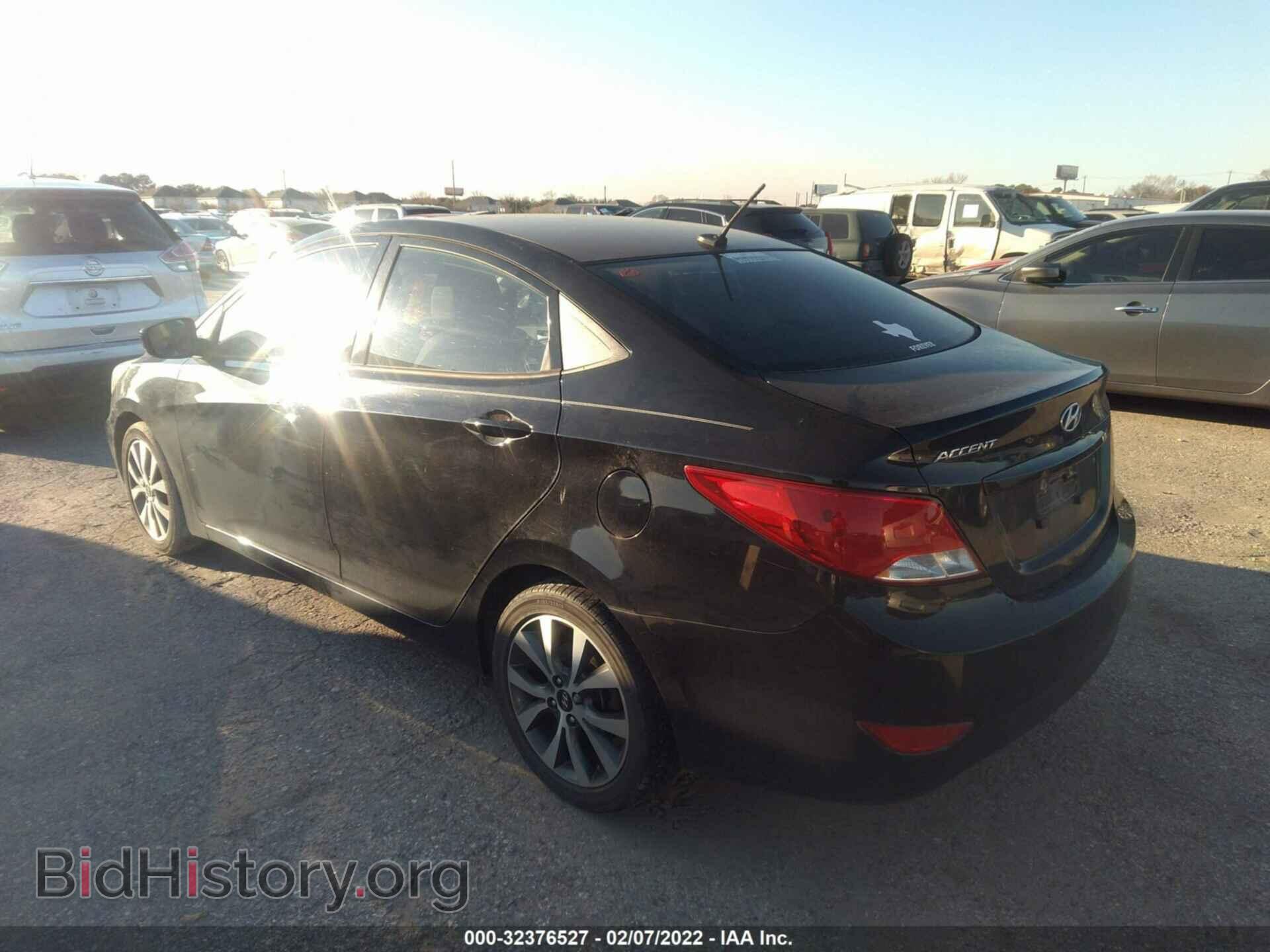 2017 HYUNDAI ACCENT - VIN: KMHCT4AE1HU353823 - Фото 3