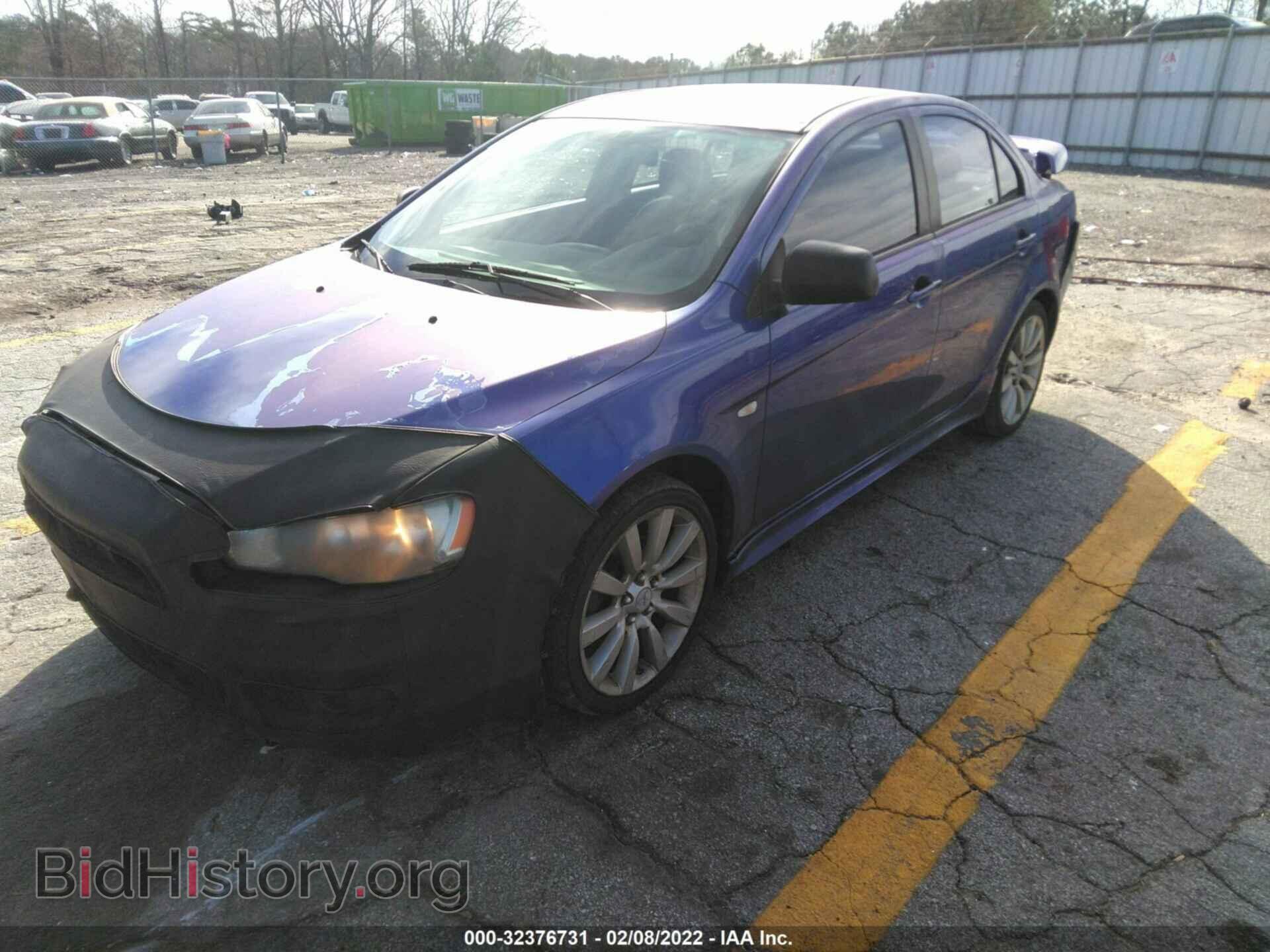 2008 MITSUBISHI LANCER - VIN: JA3AU86U28U022408 - Фото 2