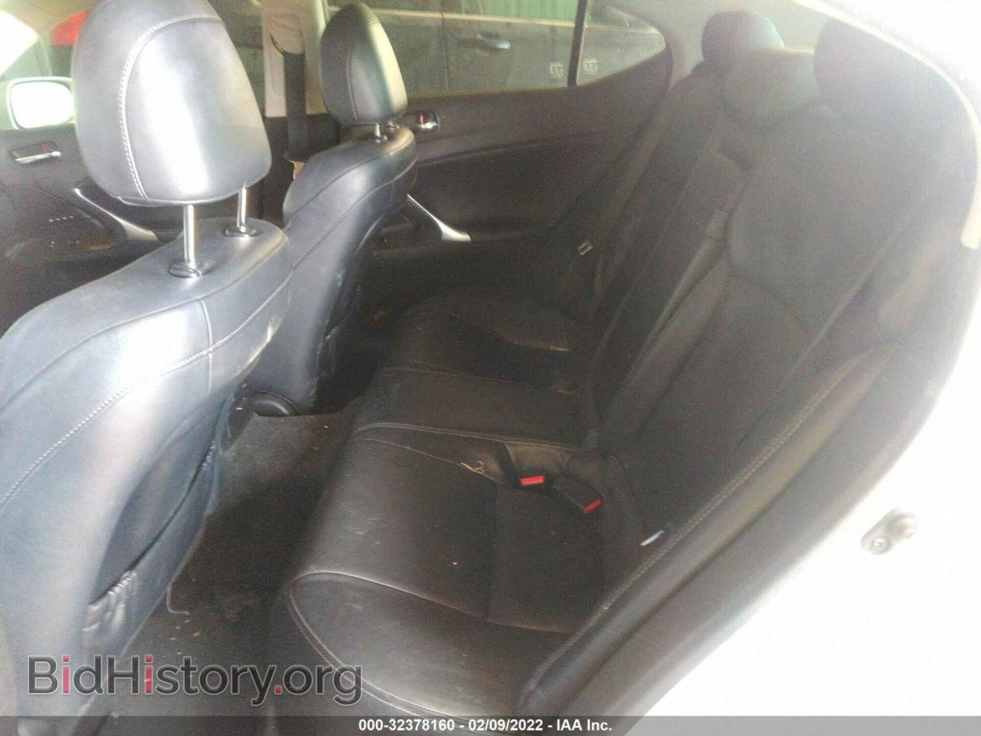 2010 LEXUS IS 250 - VIN: JTHBF5C21A5115906 - Фото 8