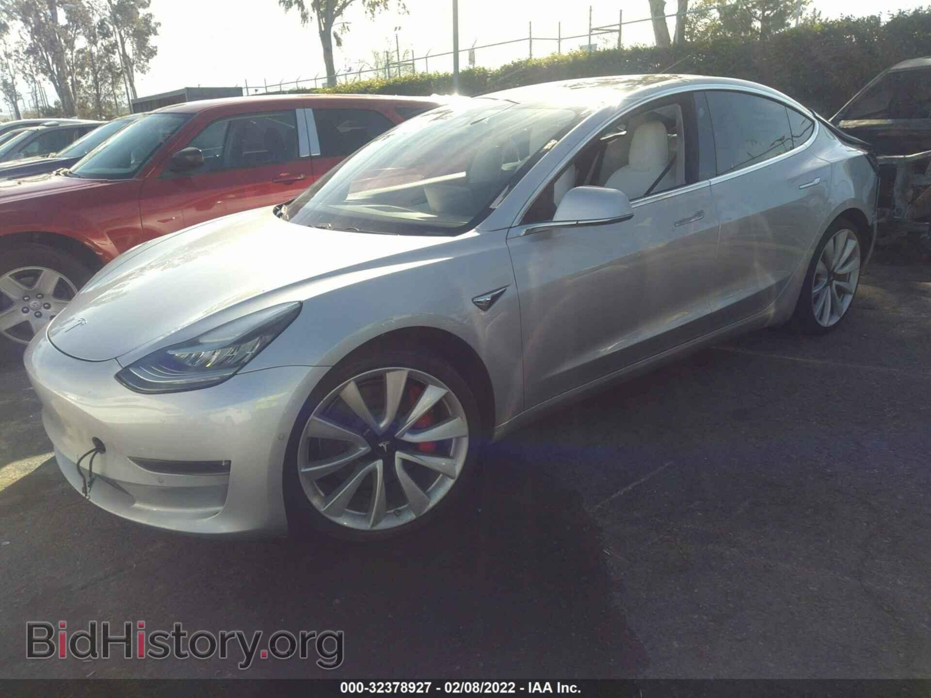 2018 TESLA MODEL 3 - VIN: 5YJ3E1EB3JF055236 - Фото 2