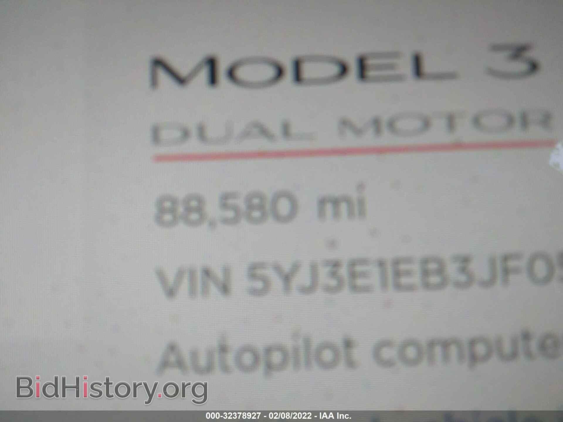 2018 TESLA MODEL 3 - VIN: 5YJ3E1EB3JF055236 - Фото 7