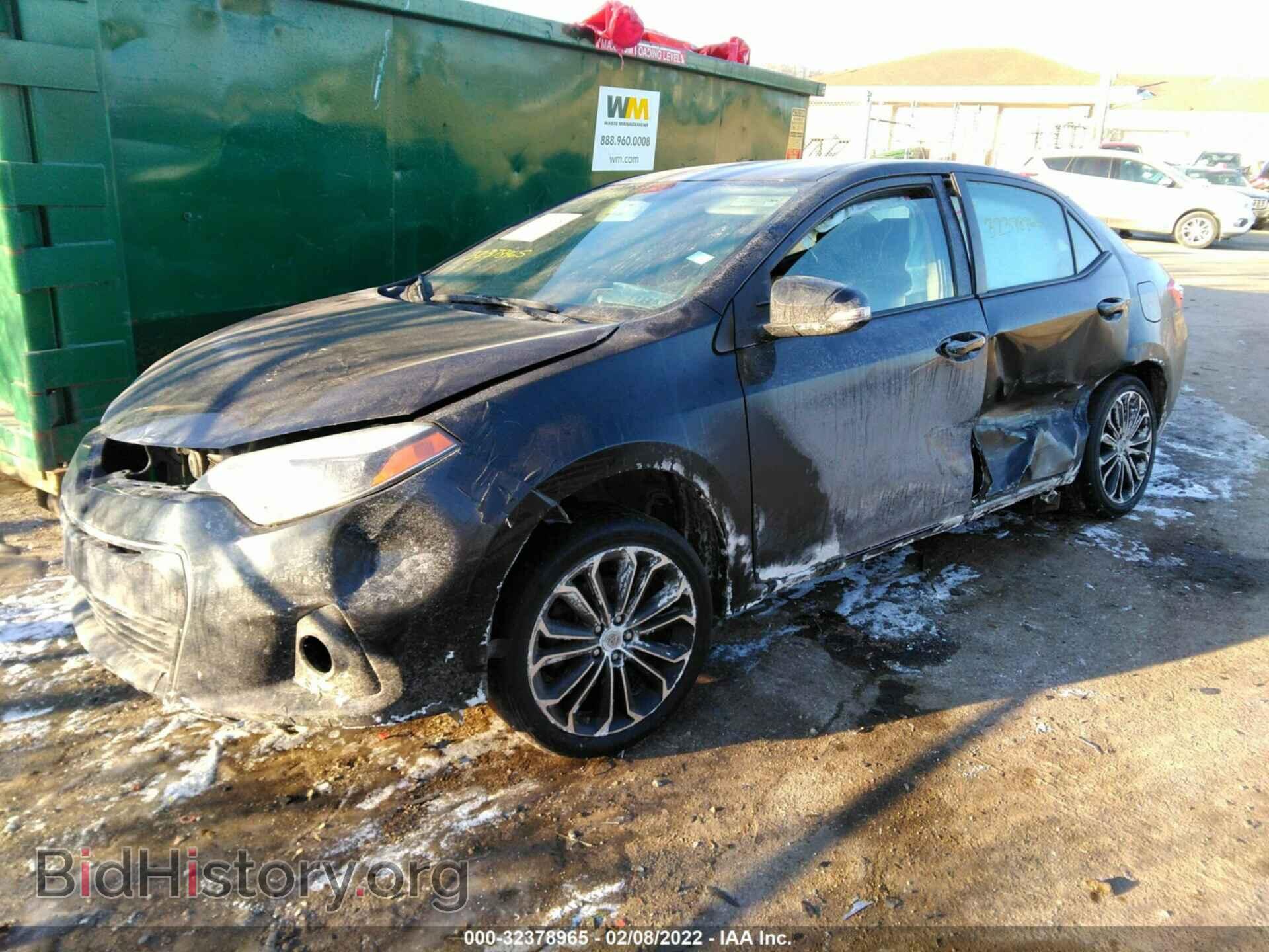2015 TOYOTA COROLLA - VIN: 2T1BURHE4FC284796 - Photo 2