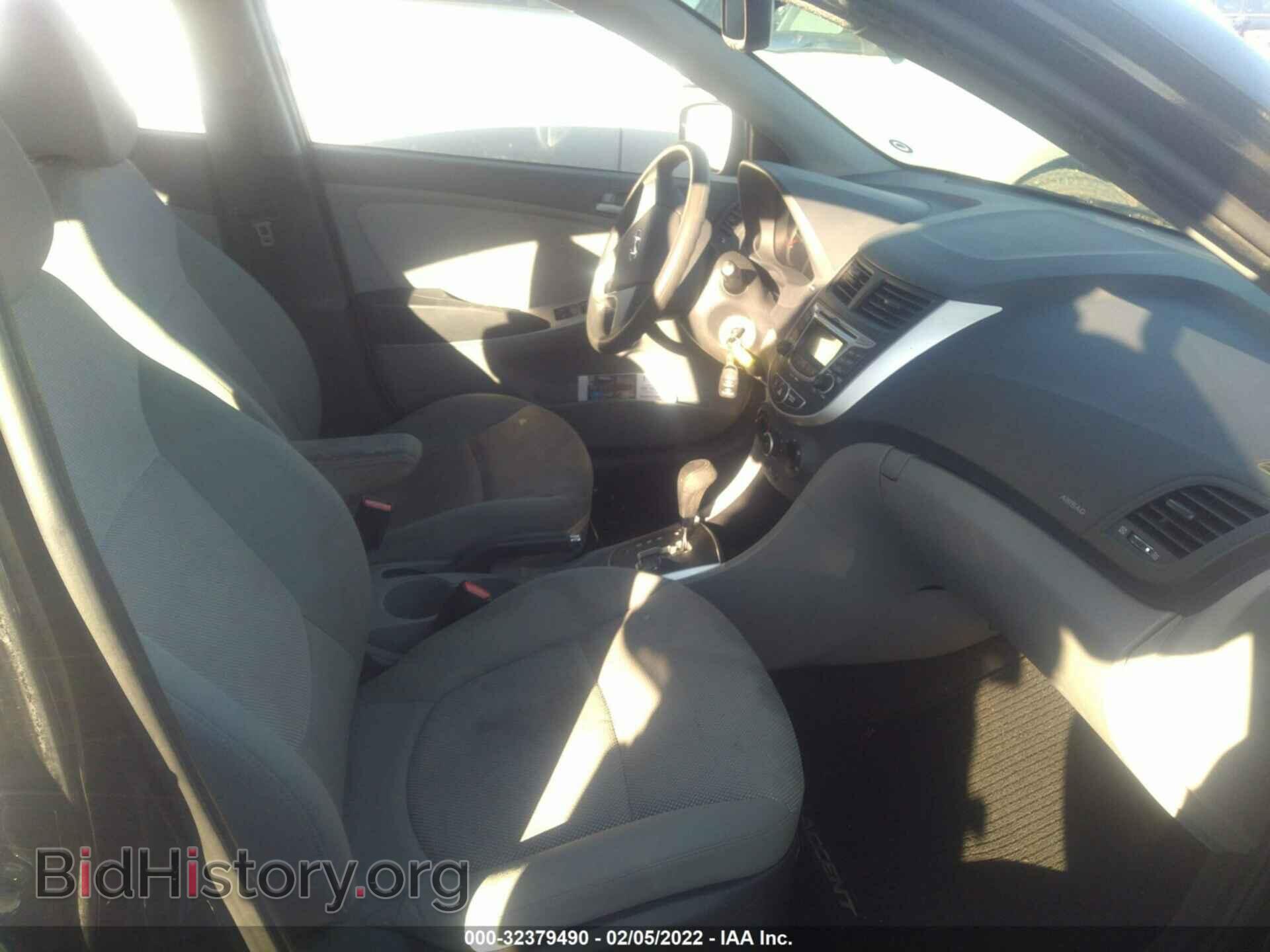 2013 HYUNDAI ACCENT - VIN: KMHCT4AE9DU424342 - Фото 5