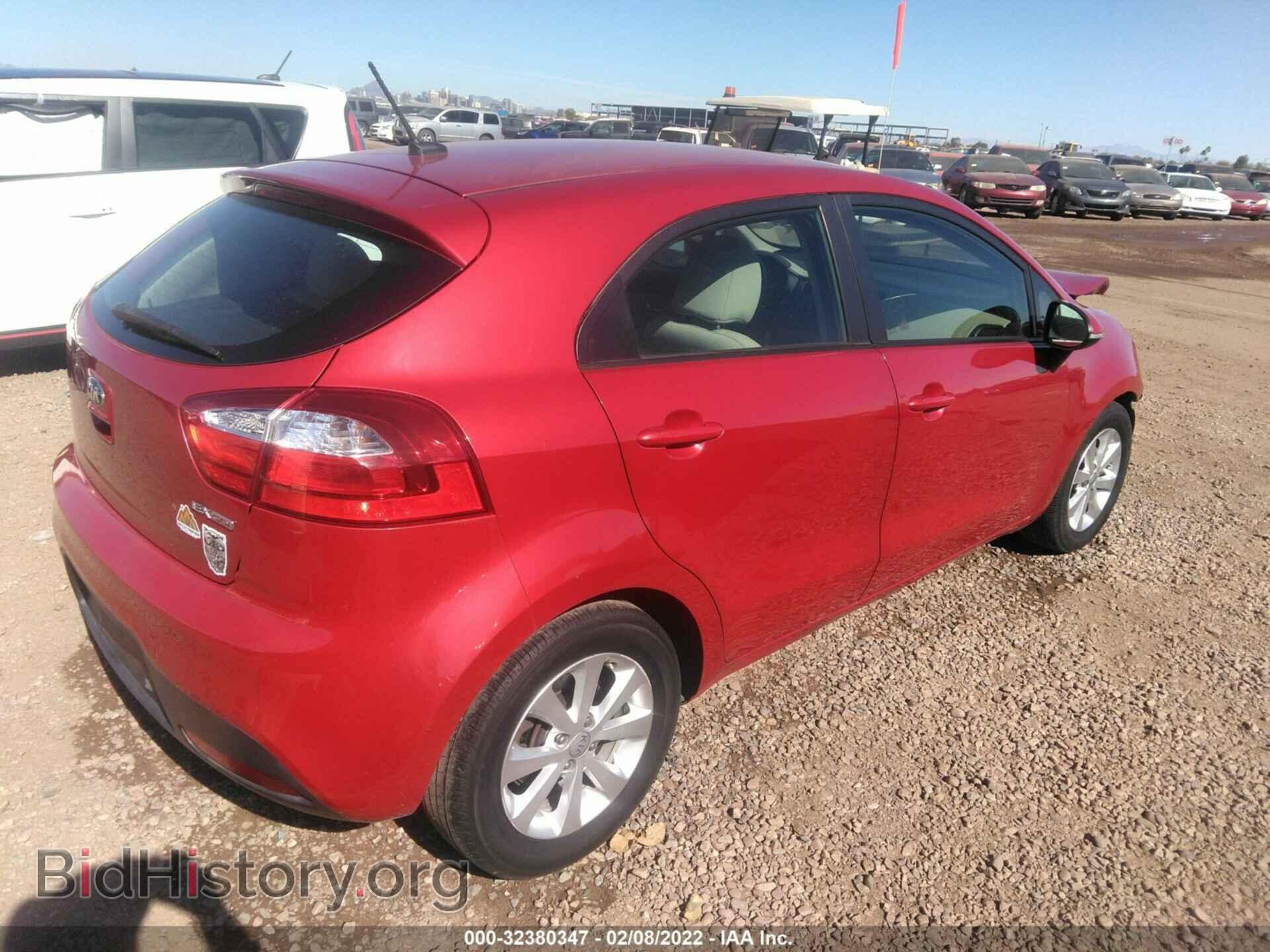 2013 KIA RIO - VIN: KNADN5A33D6160088 - Фото 4