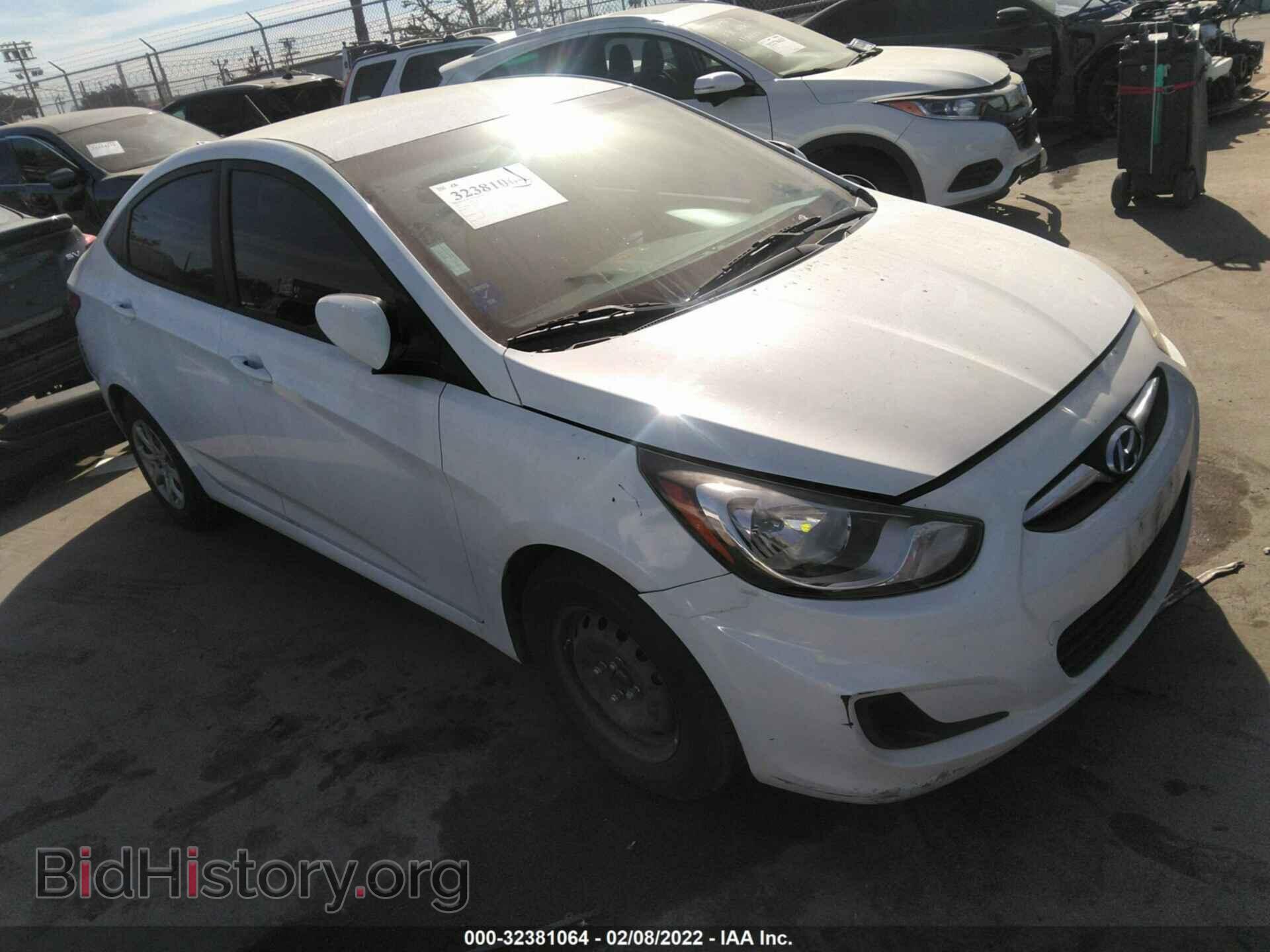 Фотография KMHCT4AE7DU537707 - HYUNDAI ACCENT 2013