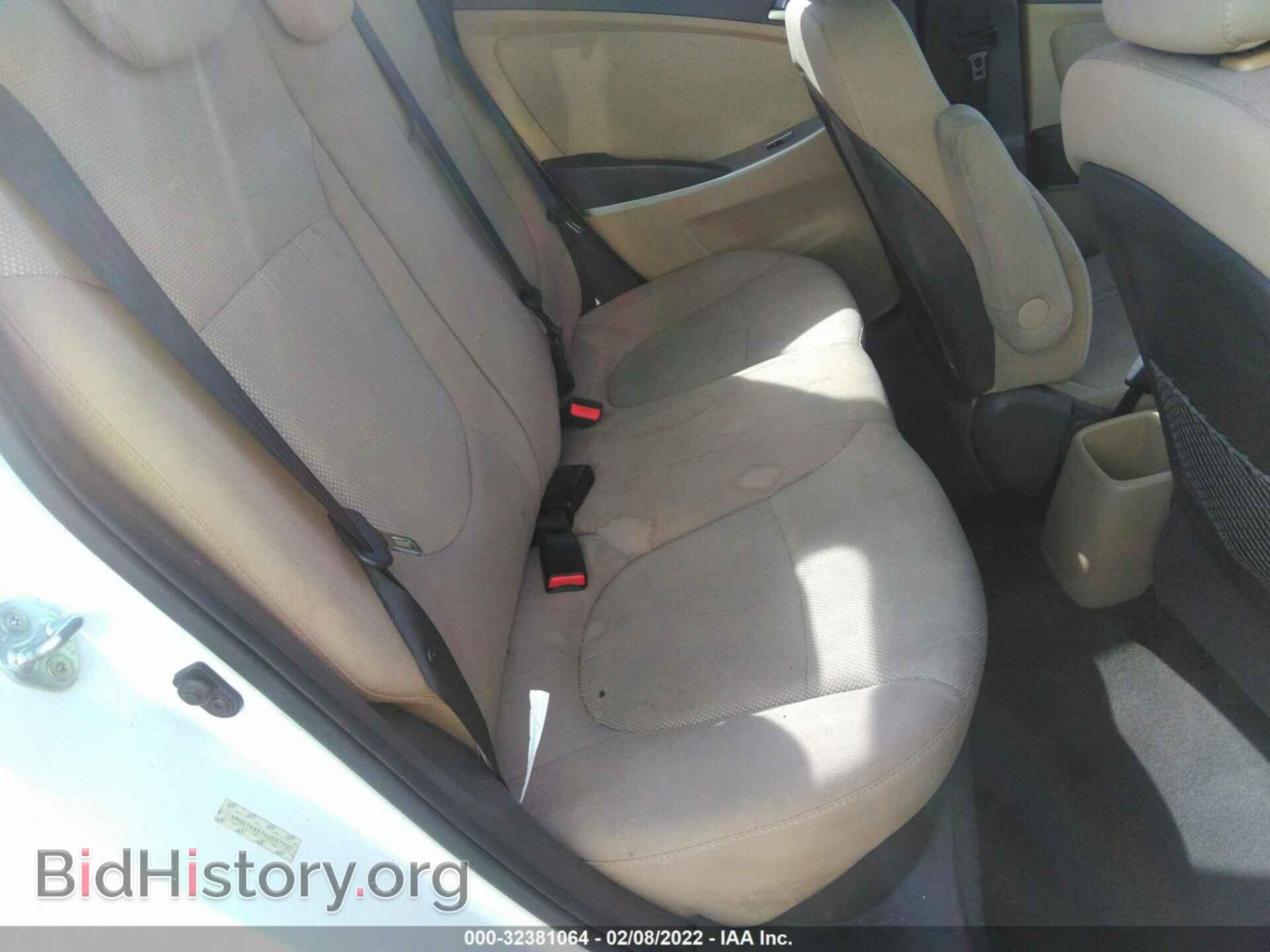 2013 HYUNDAI ACCENT - VIN: KMHCT4AE7DU537707 - Фото 8