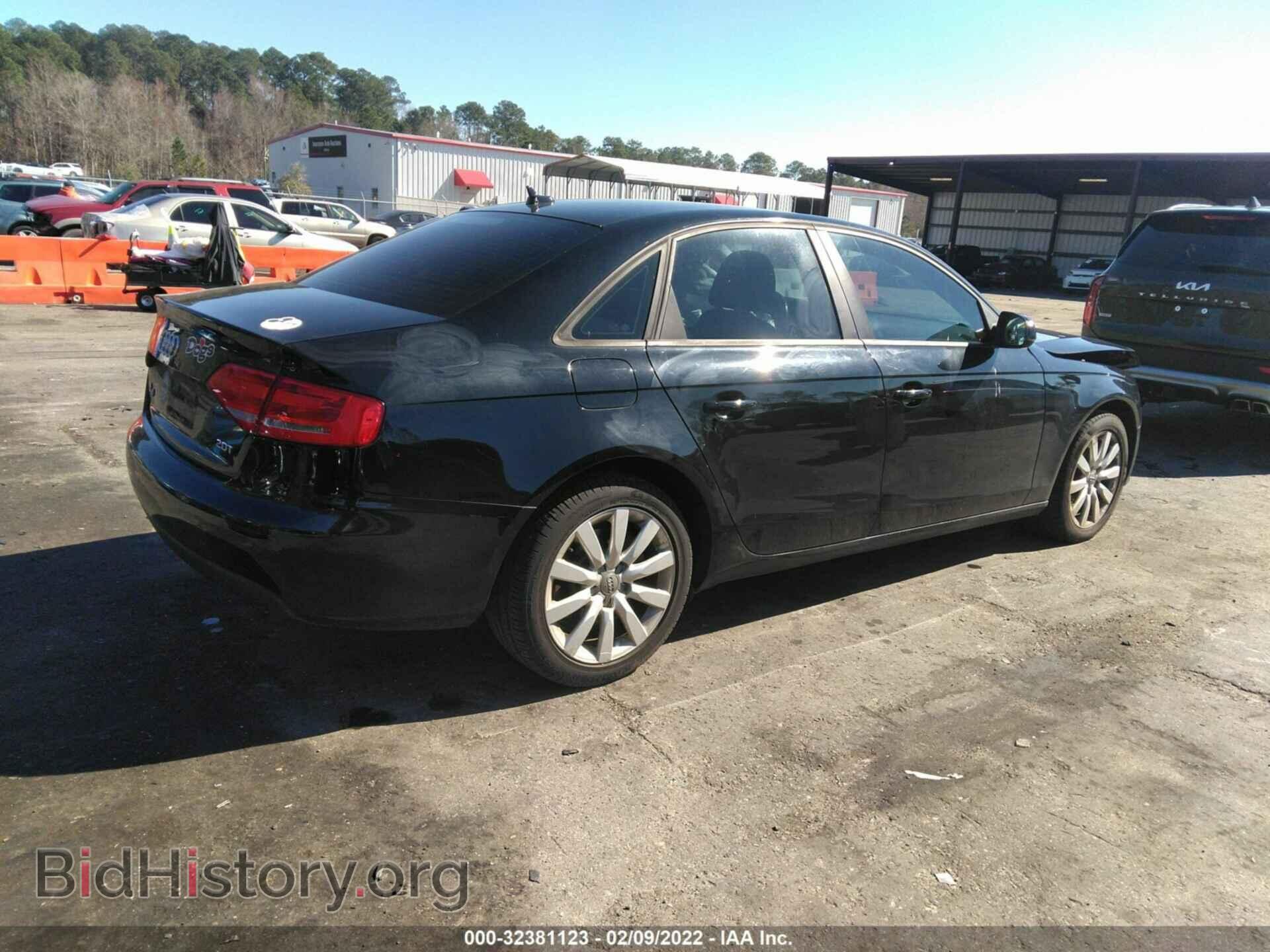2012 AUDI A4 - VIN: WAUAFAFL7CN011320 - Фото 4