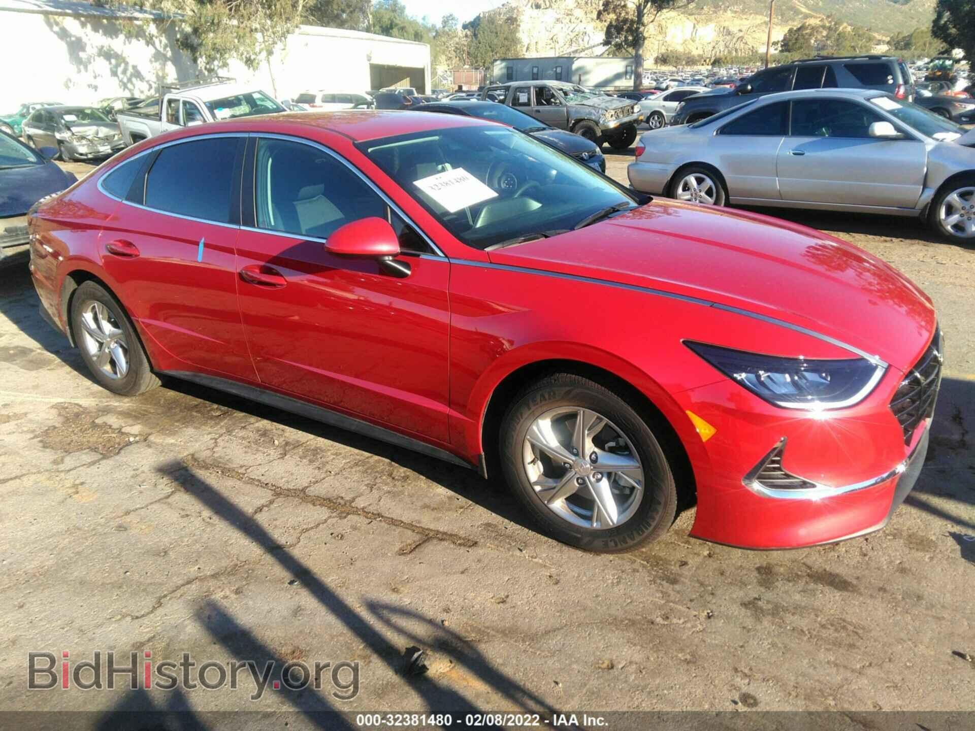 Фотография 5NPEG4JA3MH091449 - HYUNDAI SONATA 2021