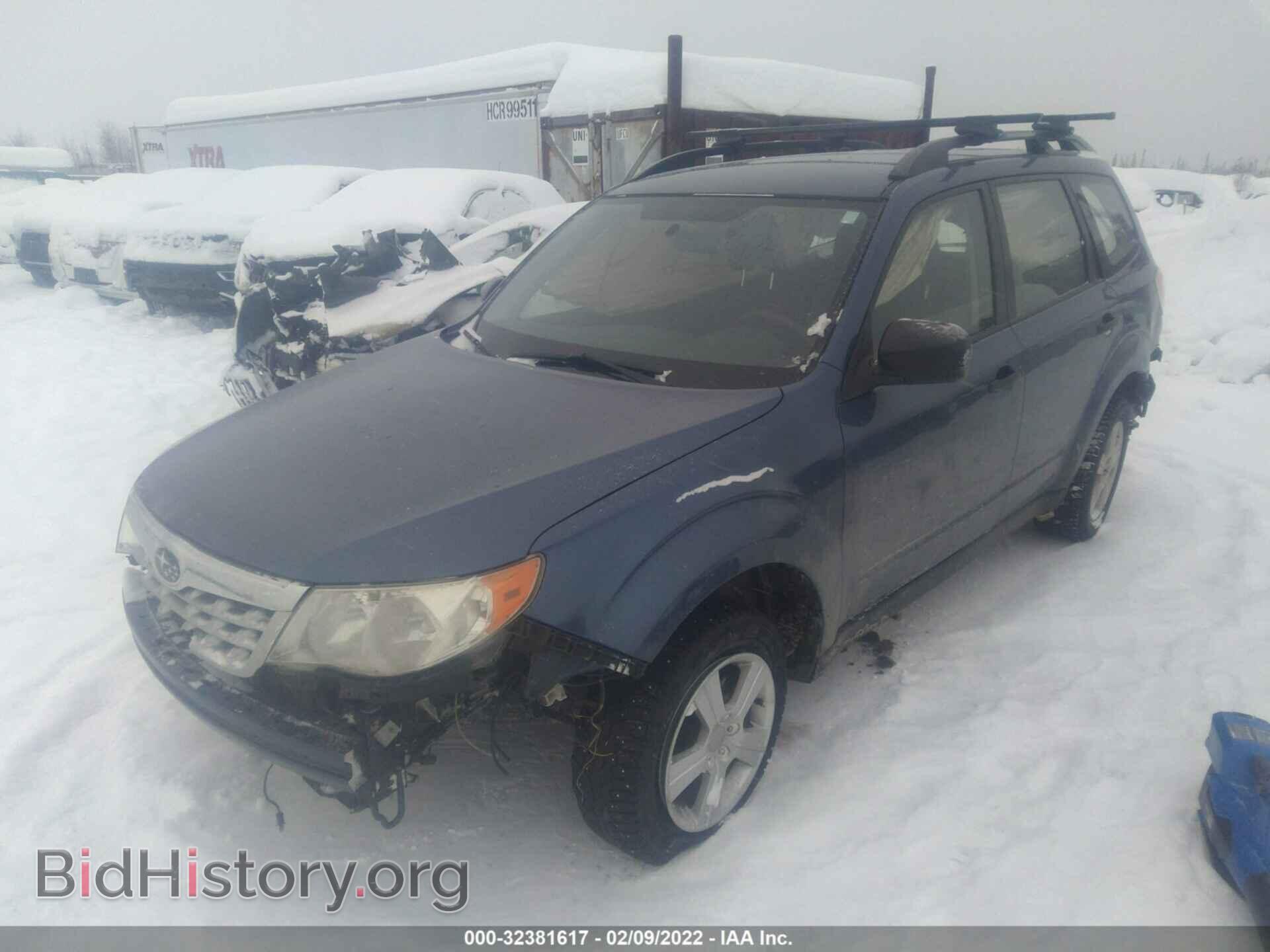 2012 SUBARU FORESTER - VIN: JF2SHBBC8CG415410 - Фото 2