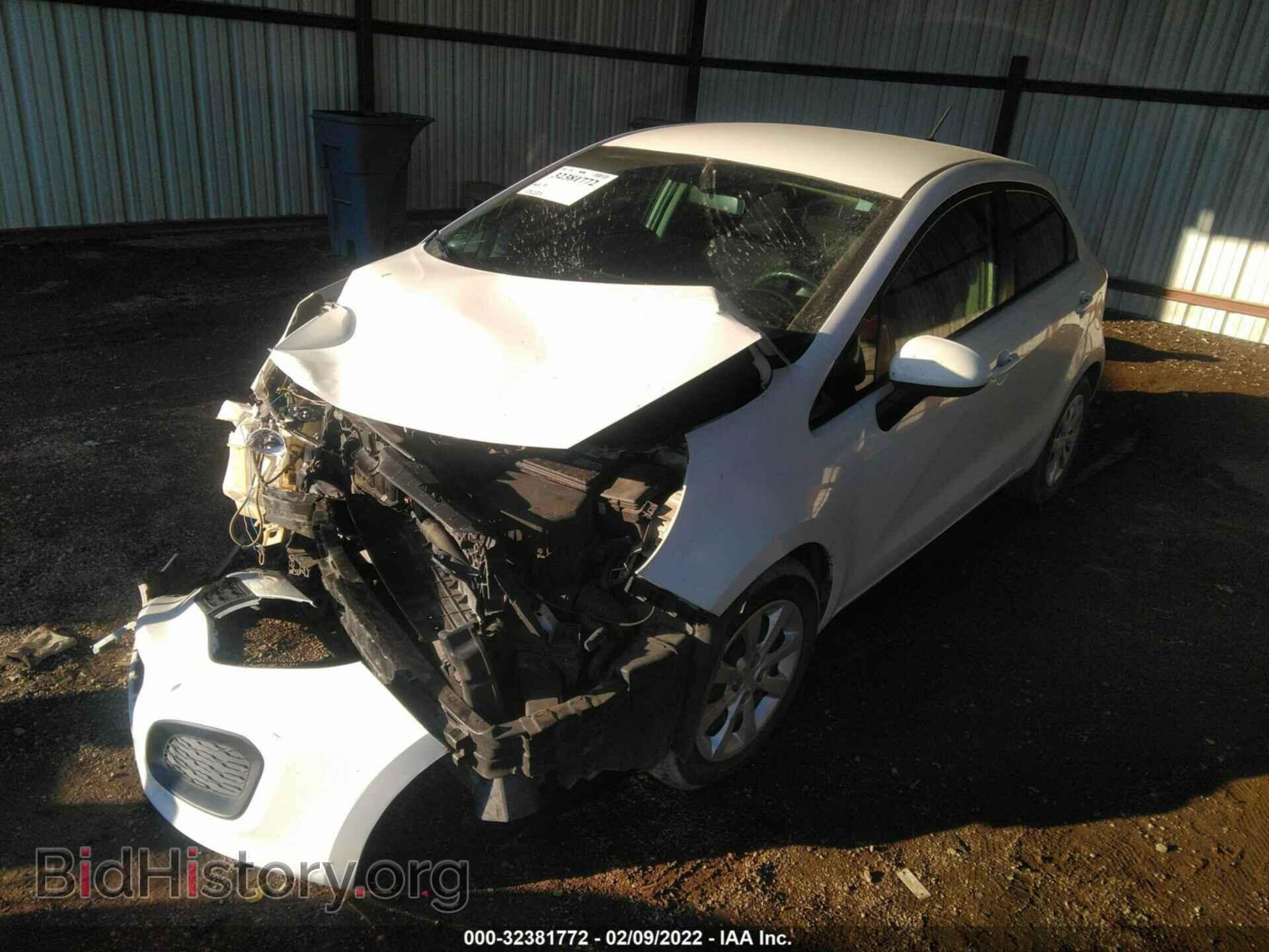 2014 KIA RIO - VIN: KNADM5A35E6347319 - Photo 2