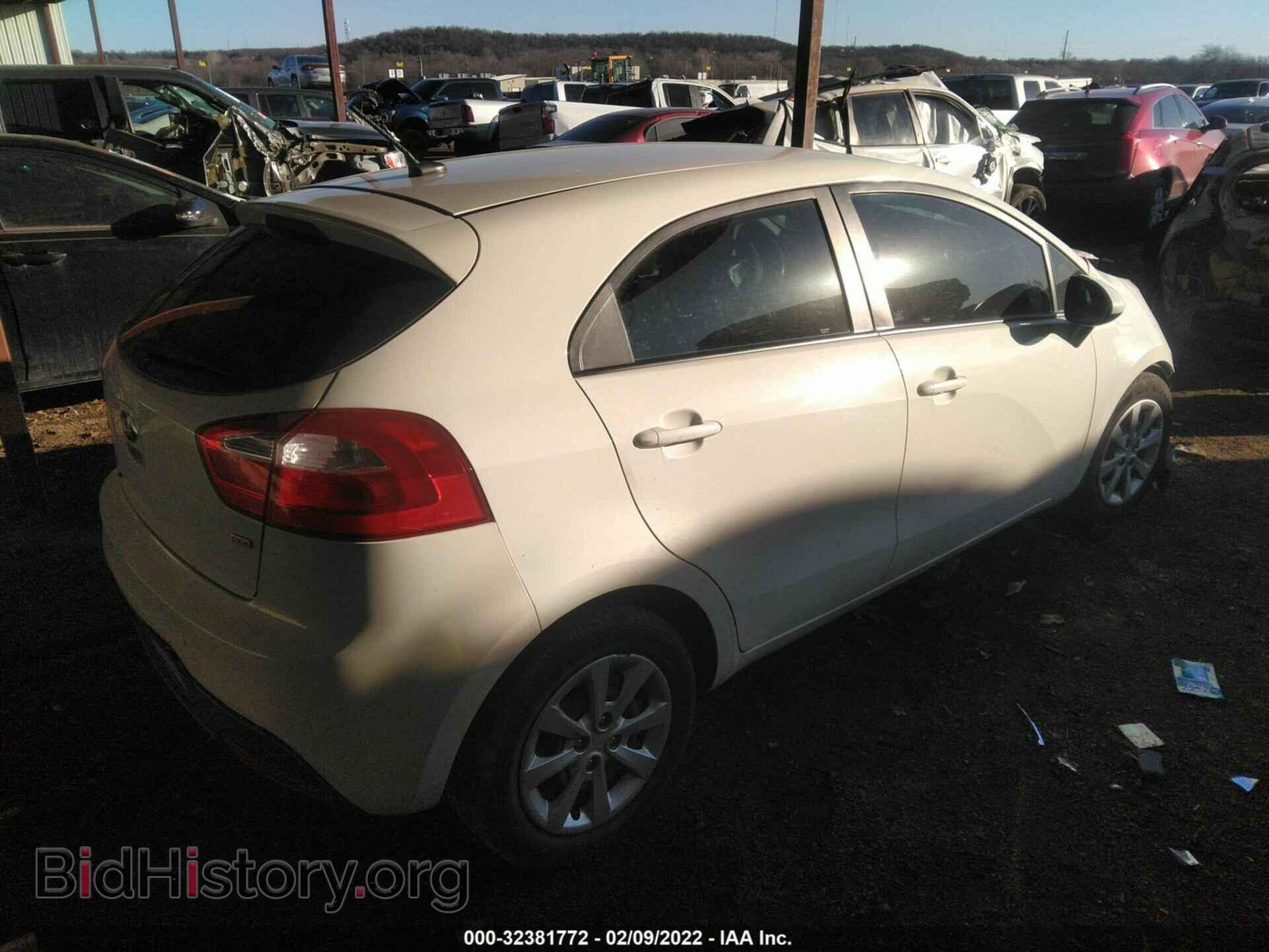 2014 KIA RIO - VIN: KNADM5A35E6347319 - Photo 4