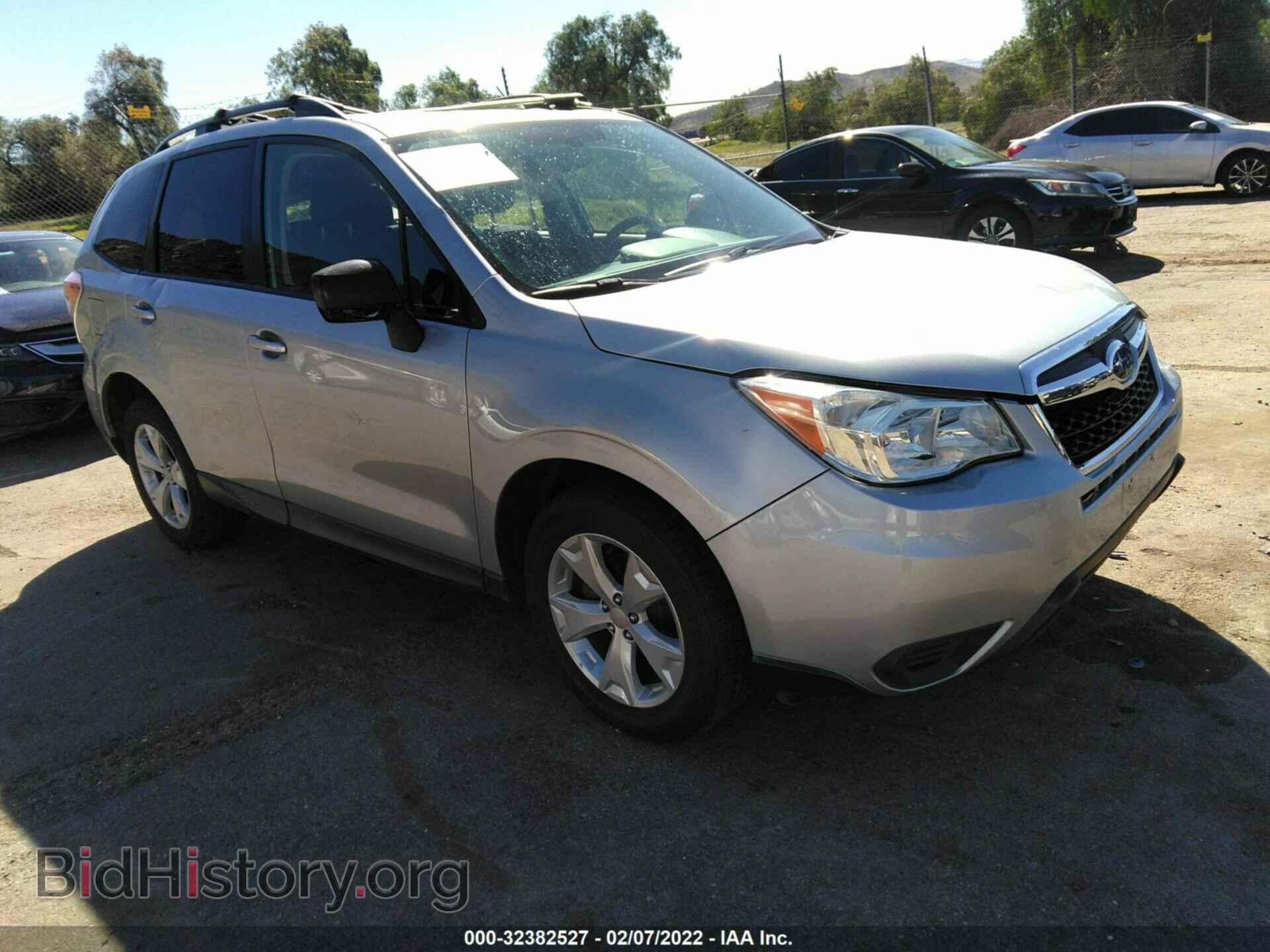 Photo JF2SJABC4FH551420 - SUBARU FORESTER 2015