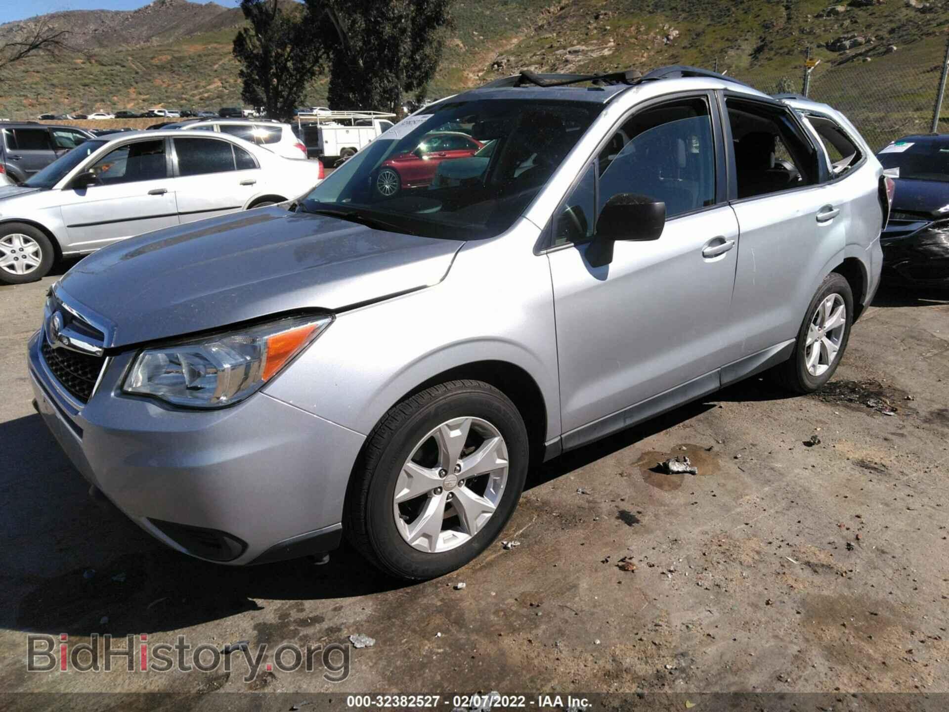 2015 SUBARU FORESTER - VIN: JF2SJABC4FH551420 - Фото 2