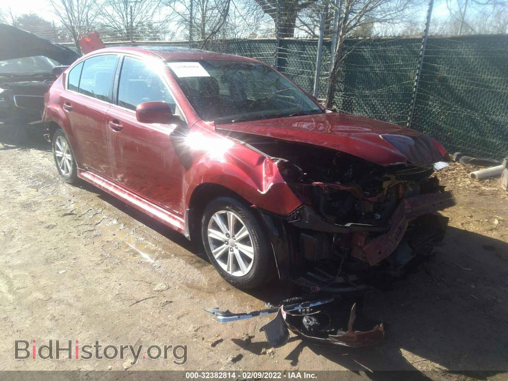 Фотография 4S3BMBG63C3005893 - SUBARU LEGACY 2012