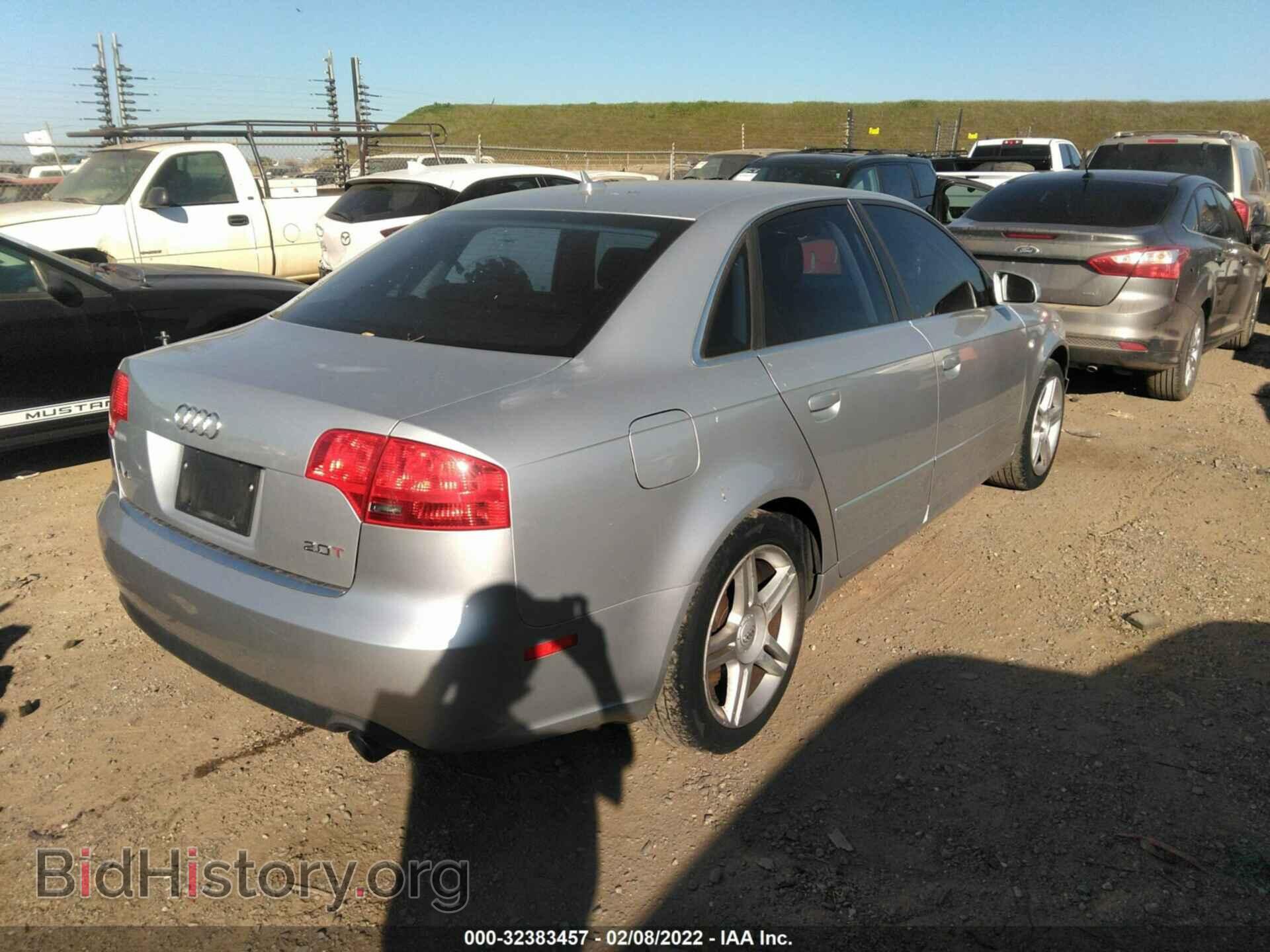 2007 AUDI A4 - VIN: WAUAF78EX7A017773 - Фото 4