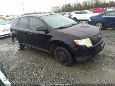 2008 Ford EDGE SE, черный — VIN 2FMDK36C28BB48414, IAAI