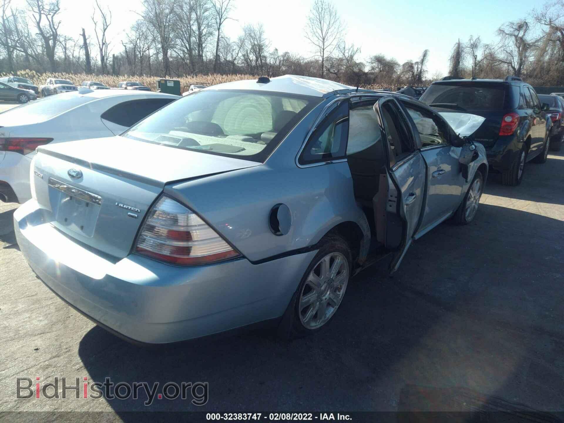 2008 FORD TAURUS - VIN: 1FAHP28W58G108626 - Фото 4