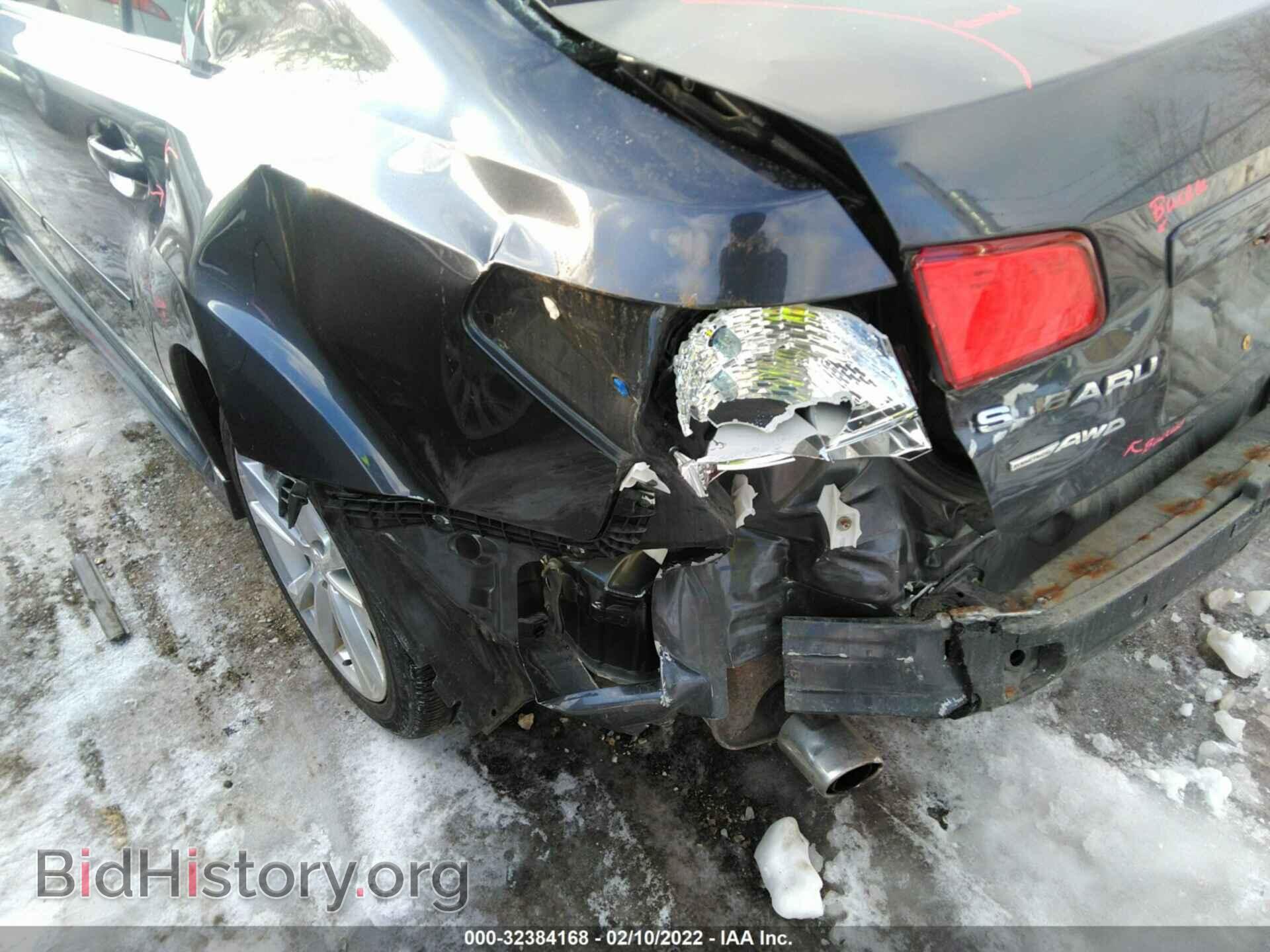 2013 SUBARU LEGACY - VIN: 4S3BMCP67D3023367 - Фото 6