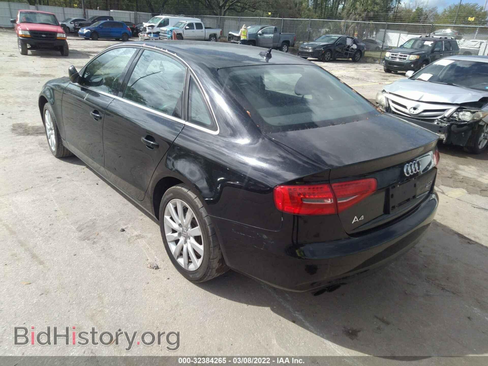 2013 AUDI A4 - VIN: WAUAFAFL6DN031558 - Фото 3