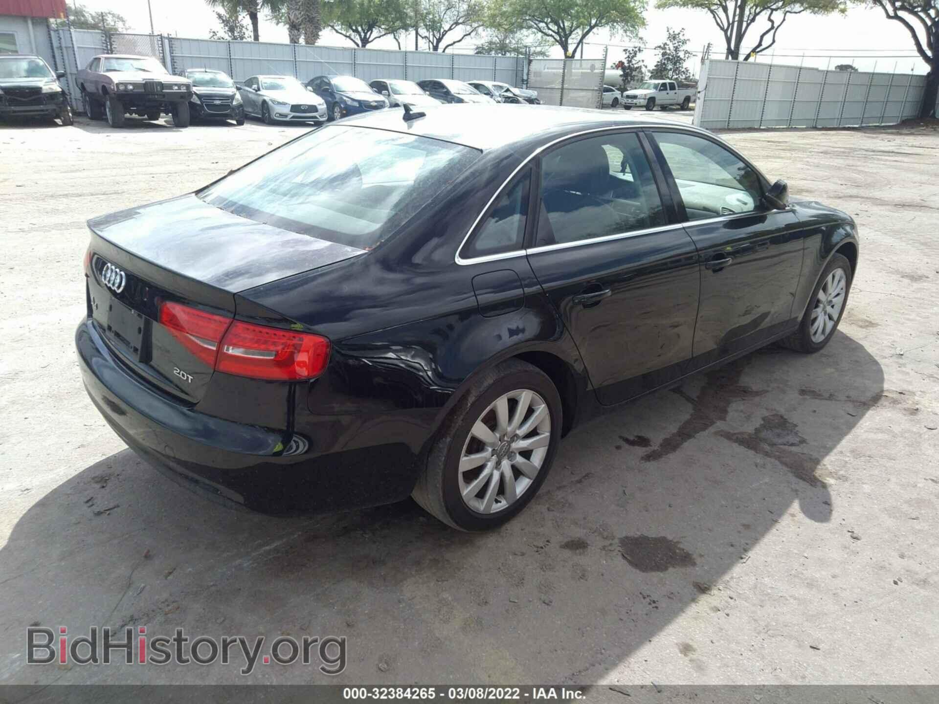 2013 AUDI A4 - VIN: WAUAFAFL6DN031558 - Фото 4