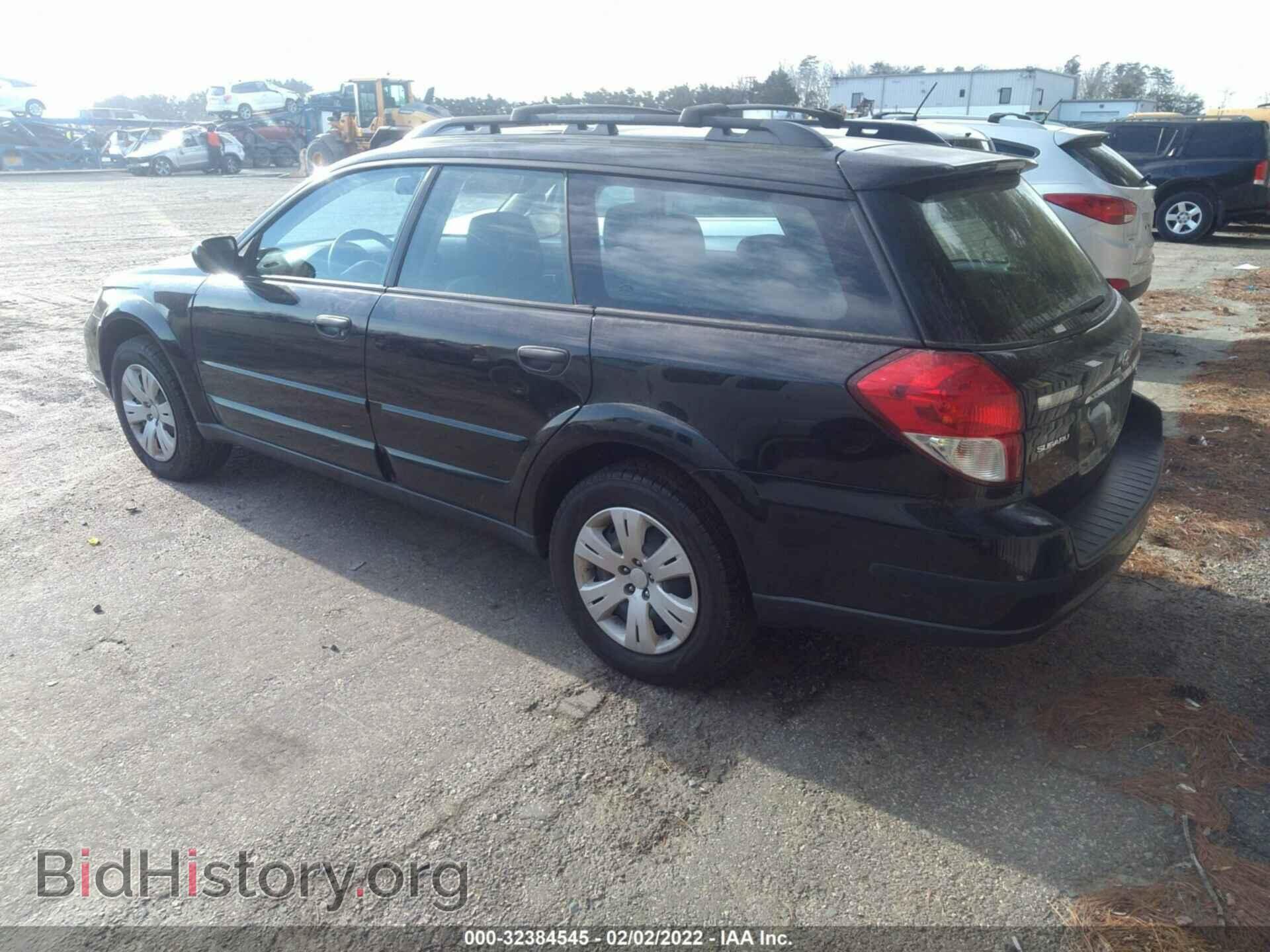 2008 SUBARU OUTBACK - VIN: 4S4BP60CX87309765 - Фото 3