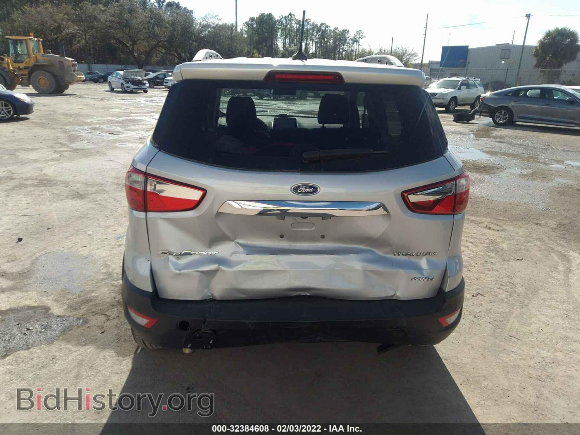 2020 FORD ECOSPORT - VIN: MAJ6S3KL2LC365429 - Фото 6