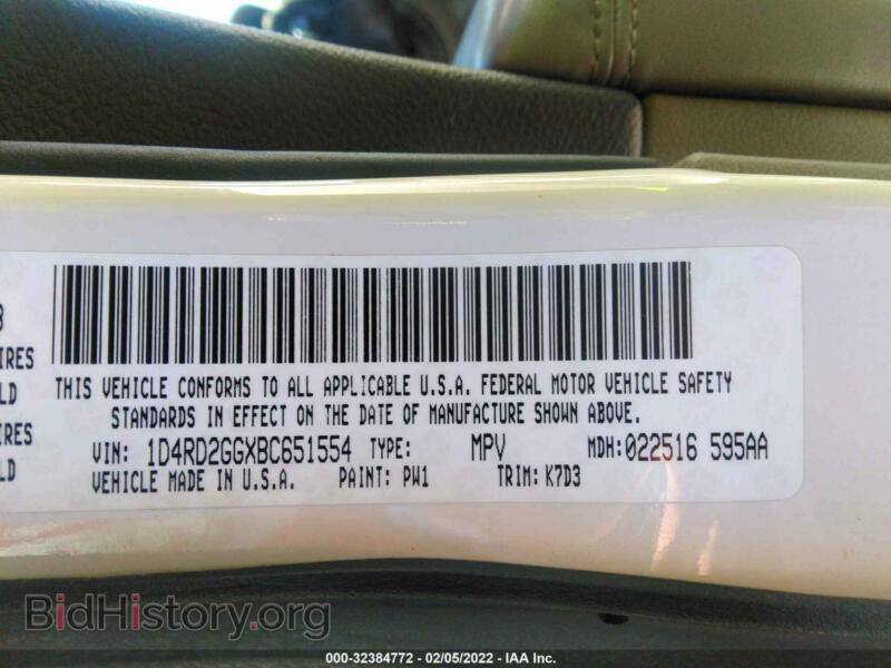 2011 Dodge DURANGO (VIN 1D4RD2GGXBC651554) — photo 9 of 12