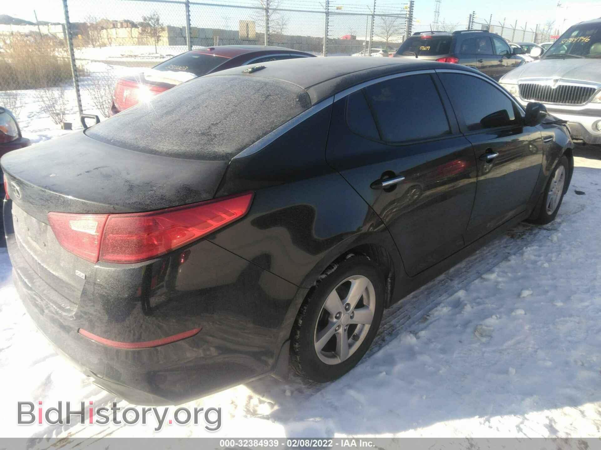 2015 KIA OPTIMA - VIN: KNAGM4A73F5650214 - Фото 4