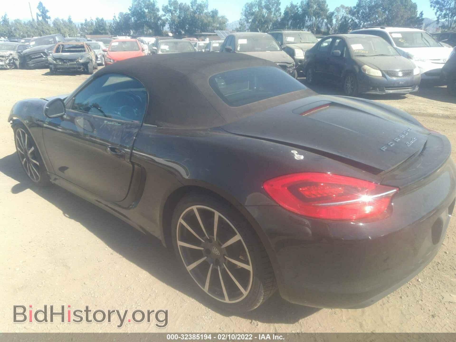 2016 PORSCHE BOXSTER - VIN: WP0CA2A81GS120334 - Фото 3