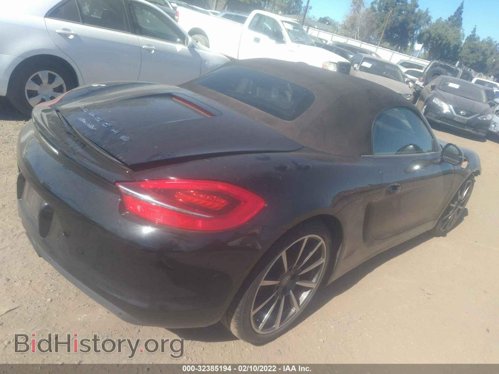 2016 PORSCHE BOXSTER - VIN: WP0CA2A81GS120334 - Фото 4