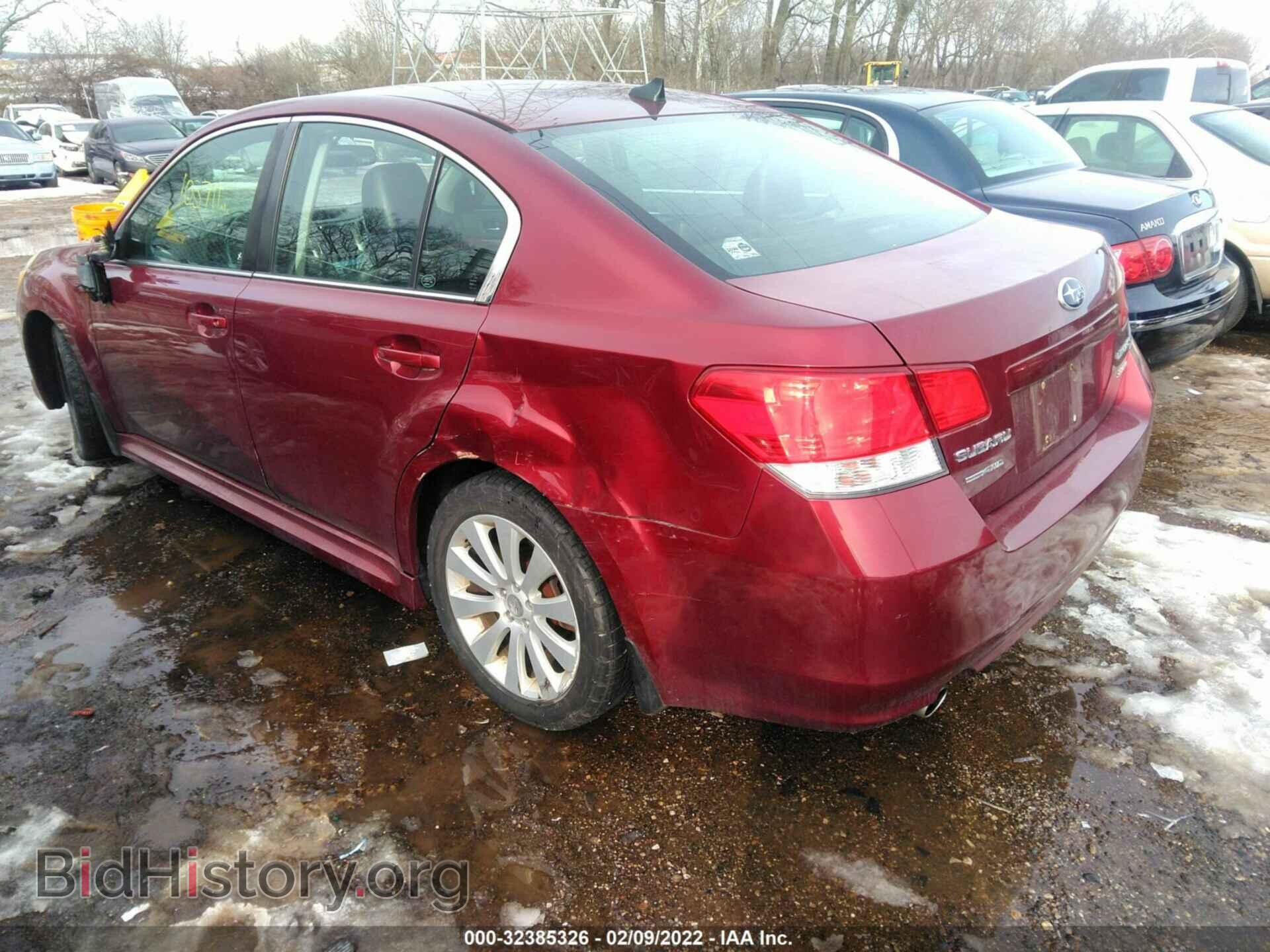 2011 SUBARU LEGACY - VIN: 4S3BMDL65B2240902 - Фото 3