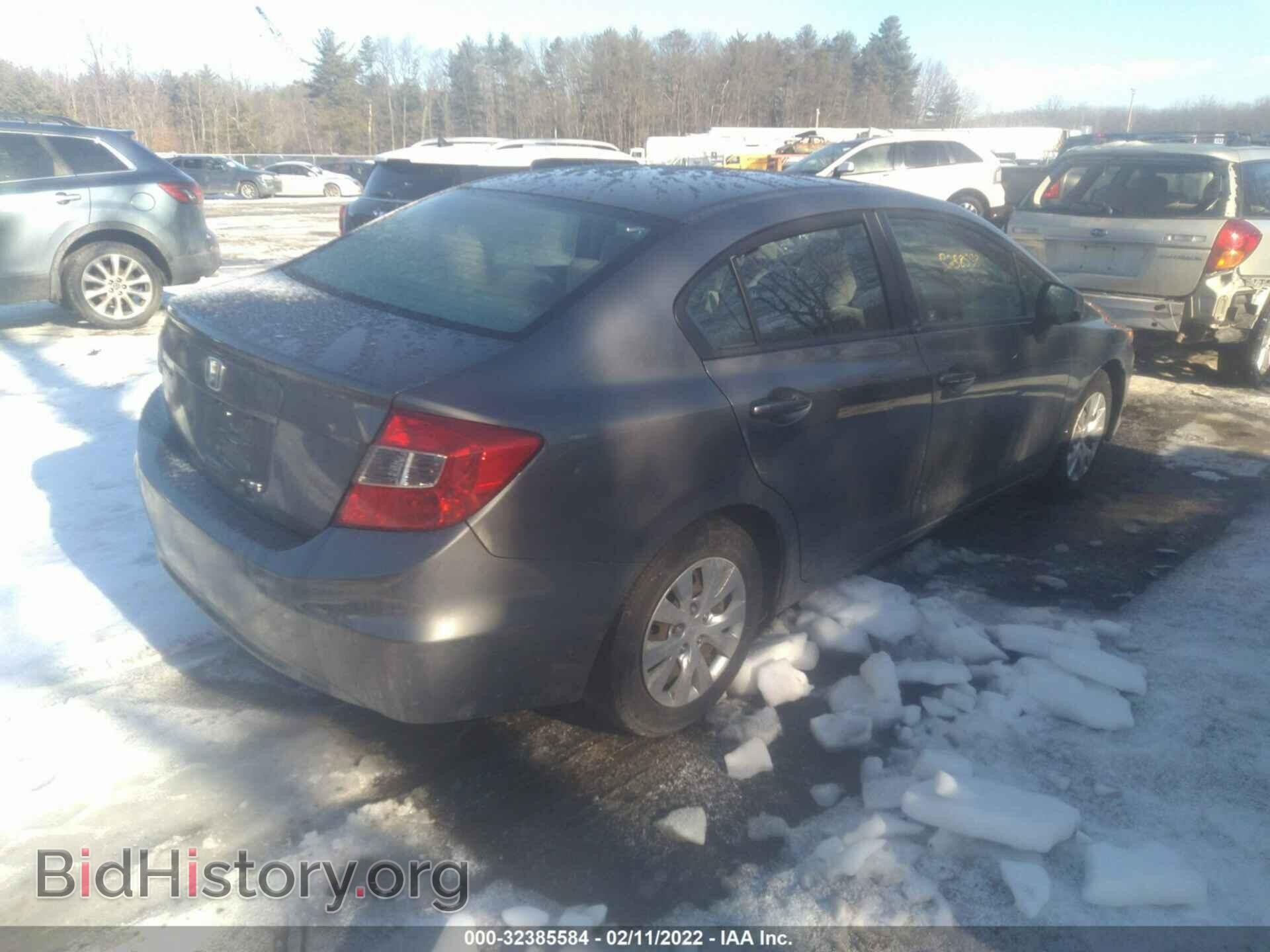2012 HONDA CIVIC SDN - VIN: 19XFB2F53CE084832 - Фото 4