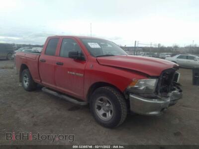 2012 RAM 1500 Tradesman, красный — VIN 1C6RD7FP9CS315548, IAAI