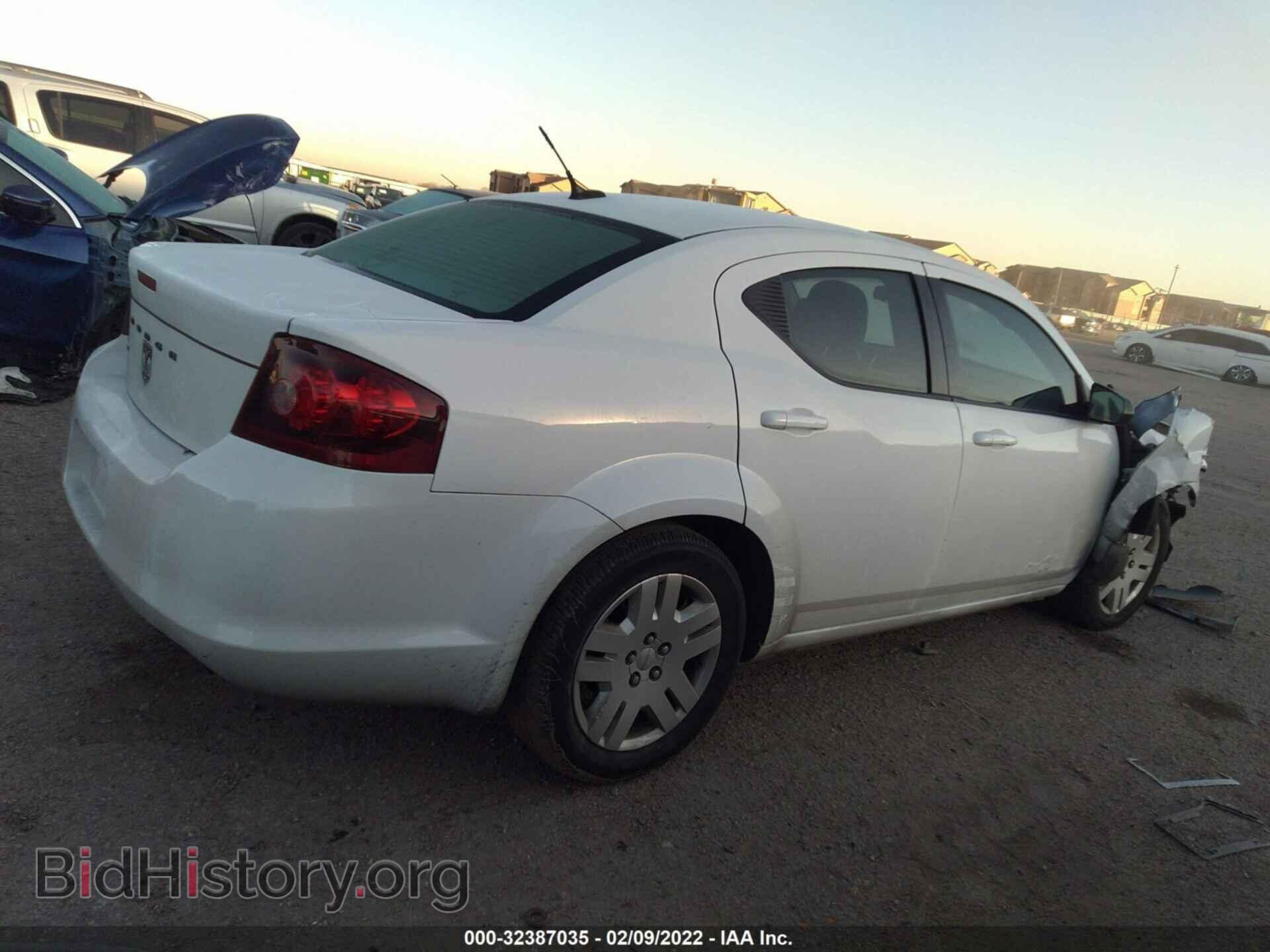 2013 DODGE AVENGER - VIN: 1C3CDZAB0DN622830 - Фото 4