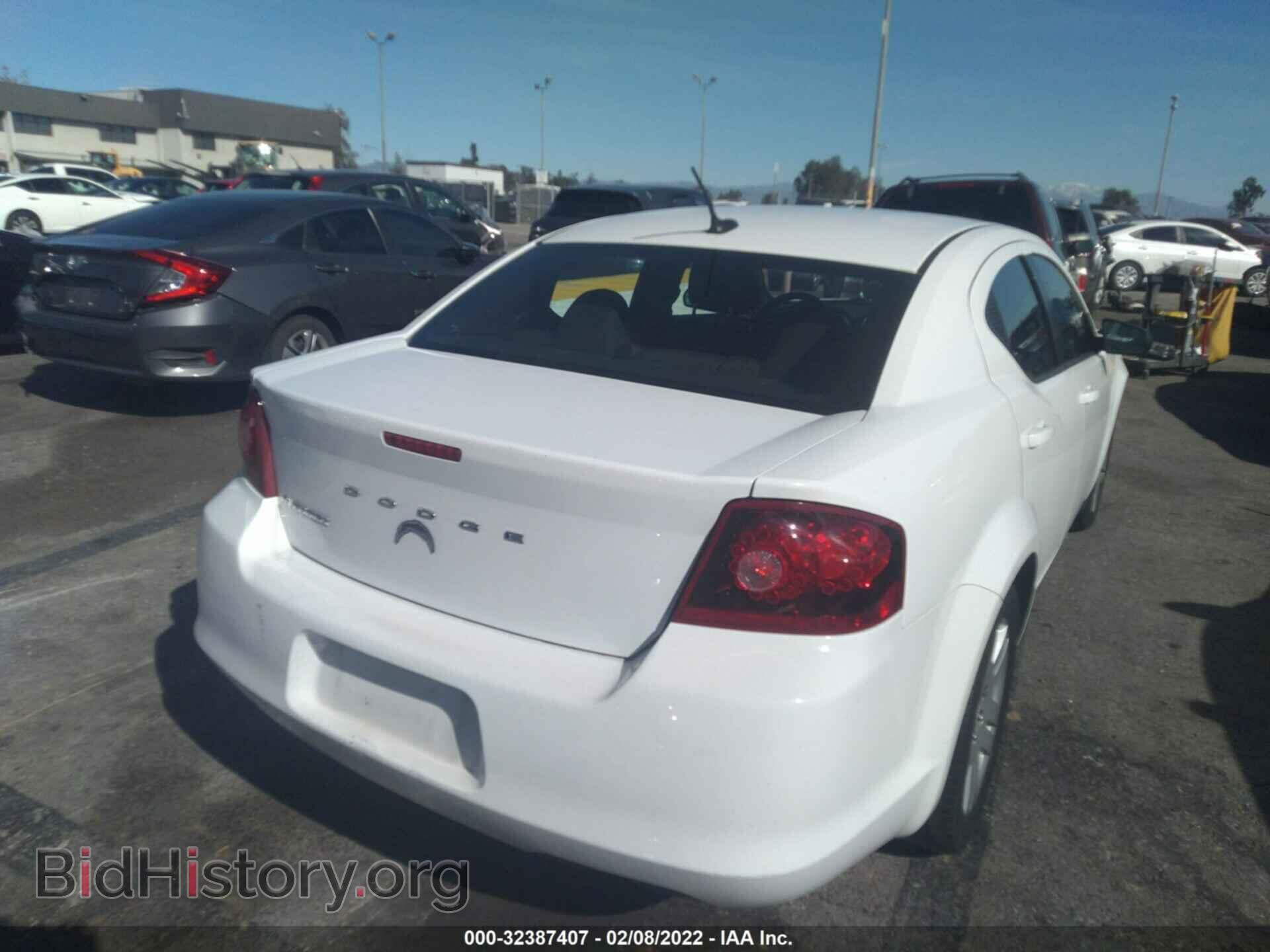 2014 DODGE AVENGER - VIN: 1C3CDZAB9EN214991 - Фото 4