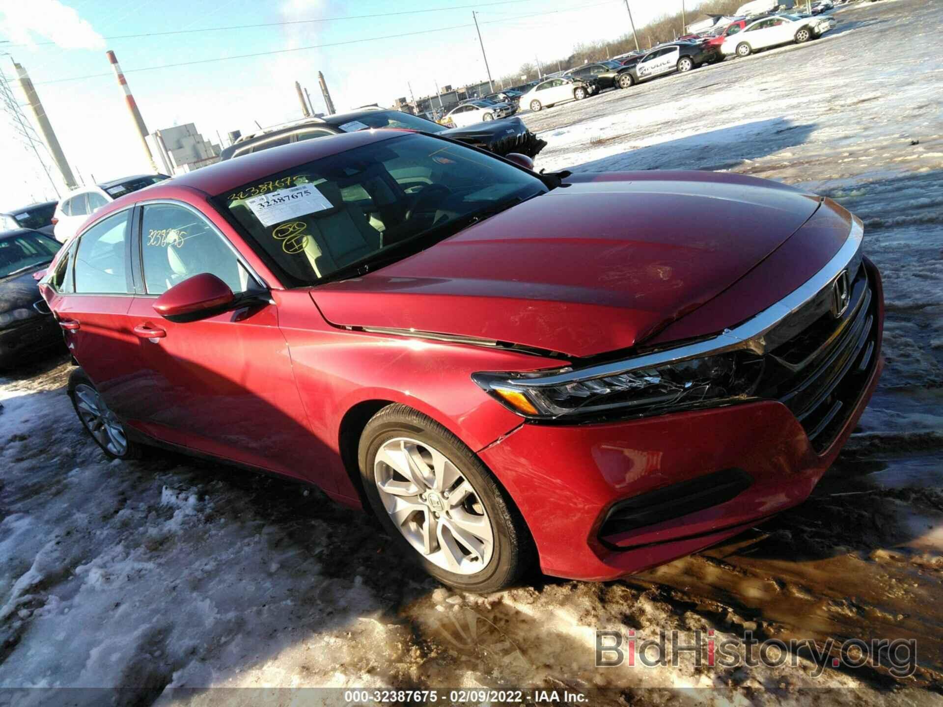 Photo 1HGCV1F14KA140507 - HONDA ACCORD SEDAN 2019