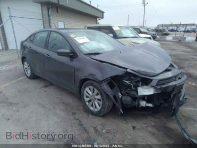 2014 Dodge DART SXT, серый — VIN 1C3CDFBB6ED815410, IAAI