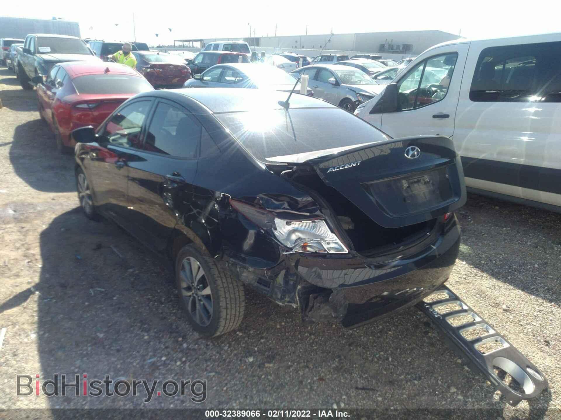 2017 HYUNDAI ACCENT - VIN: KMHCT4AE6HU379771 - Фото 3