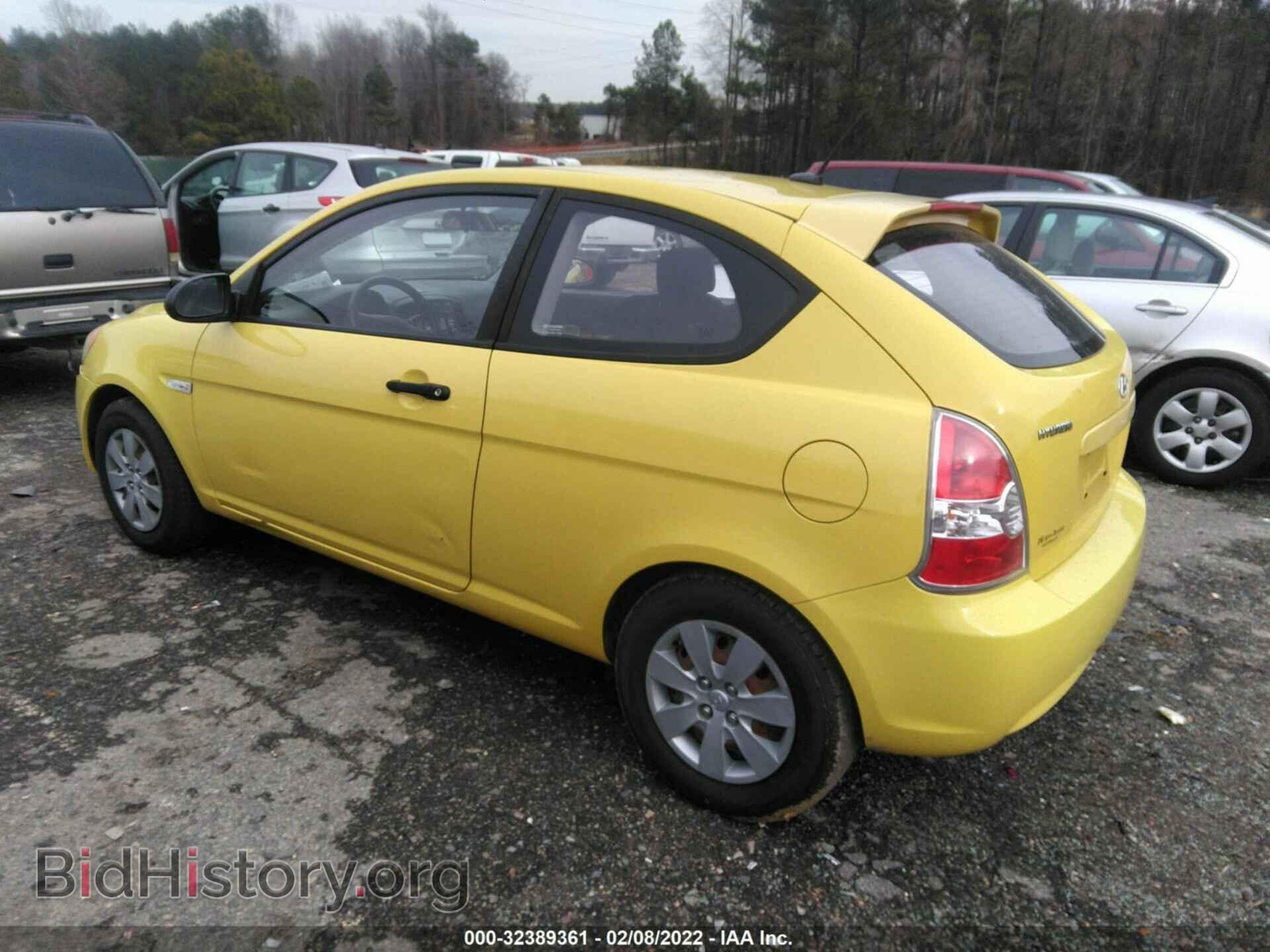 2008 HYUNDAI ACCENT - VIN: KMHCM36C68U078447 - Фото 3