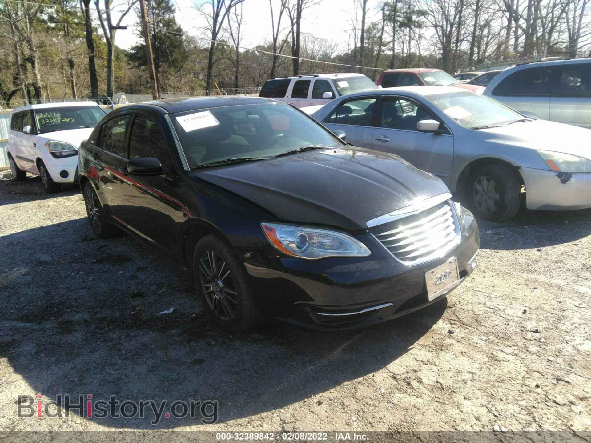 Фотография 1C3CCBAB4CN104342 - CHRYSLER 200 2012