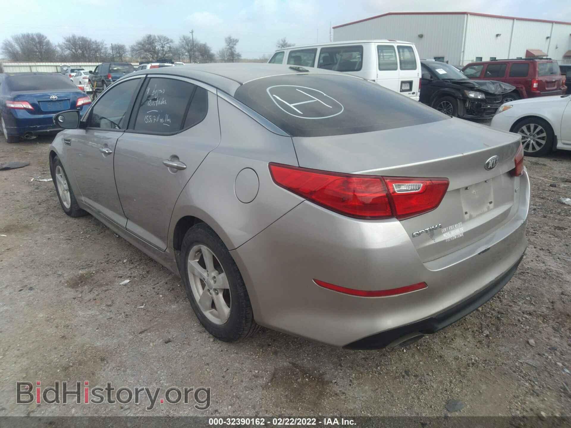 2014 KIA OPTIMA - VIN: KNAGM4A73E5489622 - Фото 3