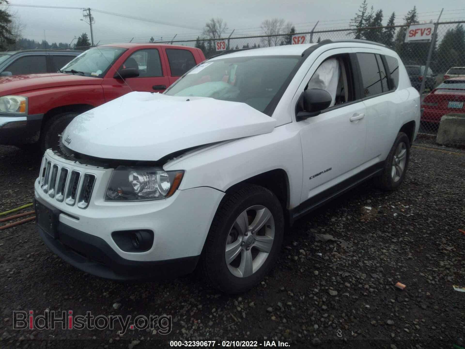 2016 JEEP COMPASS - VIN: 1C4NJCBA0GD681466 - Фото 2